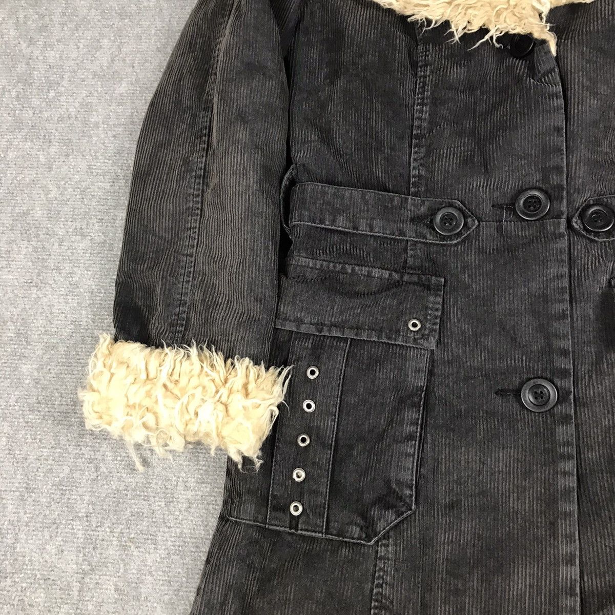 Japanese Brand × Replay REPLAY WOMAN BUTTON LONG COAT WINTER JACKET Size S / US 4 / IT 40 - 3 Thumbnail