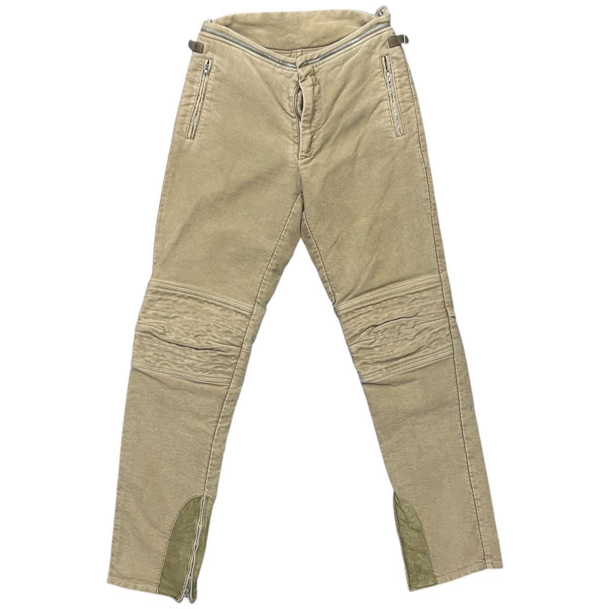 Helmut Lang HELMUT LANG 1999AW Vintage Moleskin Astro Biker Pants Size US 44 / EU 60 - 1 Thumbnail