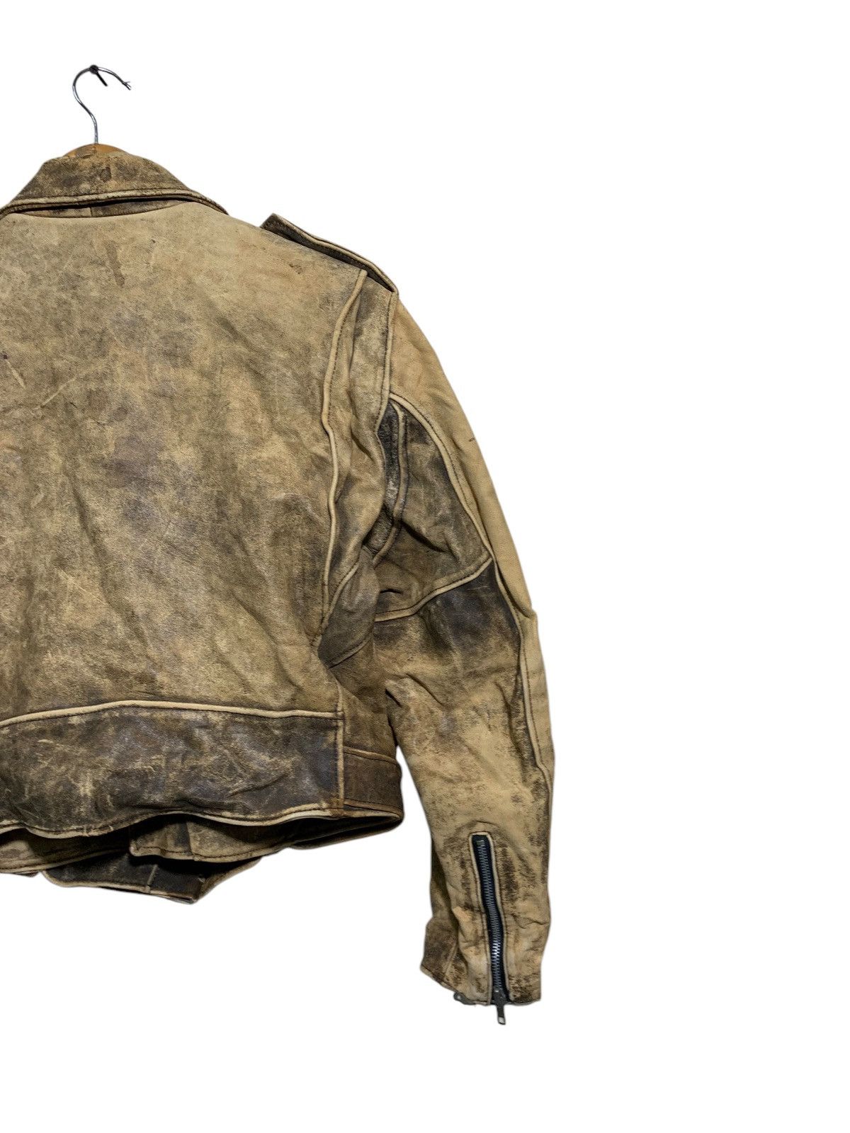 Genuine Leather 🔥BACK FIRE BIKERS LEATHER JACKETS Size US M / EU 48-50 / 2 - 7 Thumbnail
