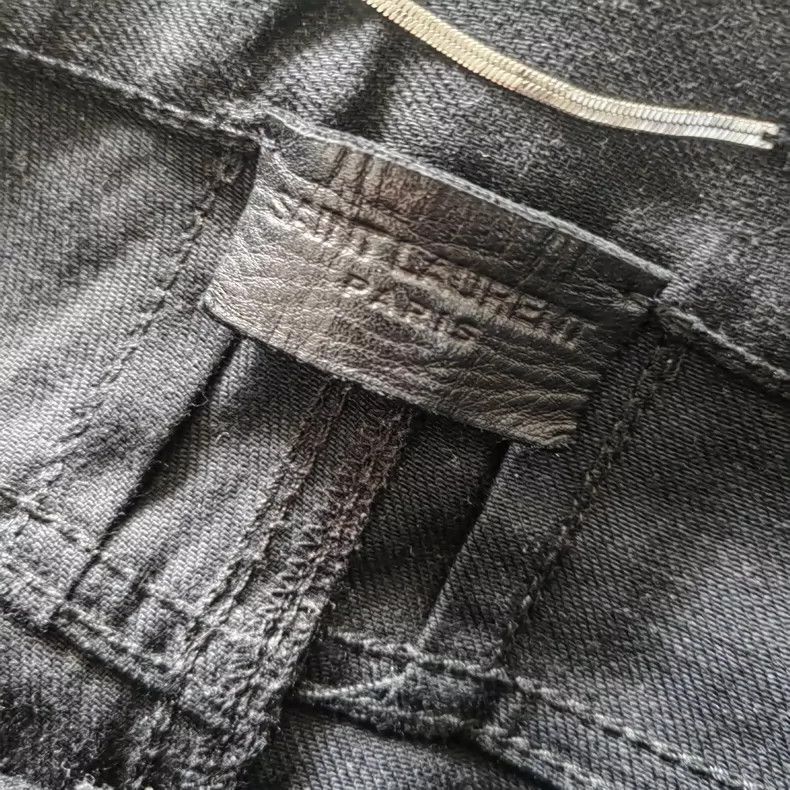 Saint Laurent Paris Saint Laurent Paris Motorcycle zipper patchwork jeans-2507 Size US 31 - 4 Thumbnail