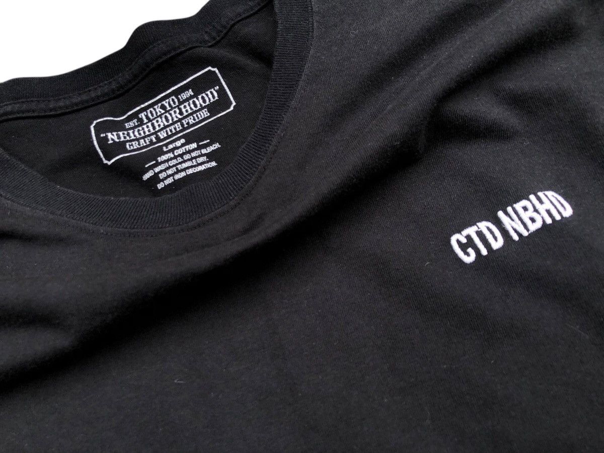 Neighborhood 🔥Nice NEIGHBORHOOD CTD NBHD Japan Longsleeve Tee Shirt Size US L / EU 52-54 / 3 - 5 Thumbnail