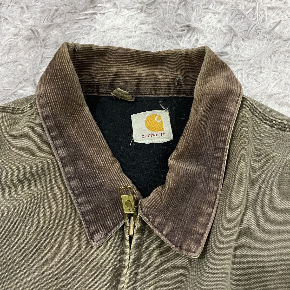Carhartt Vintage carhartt jacket duck canvas santa fe work zipper Size US L / EU 52-54 / 3 - 8 Thumbnail