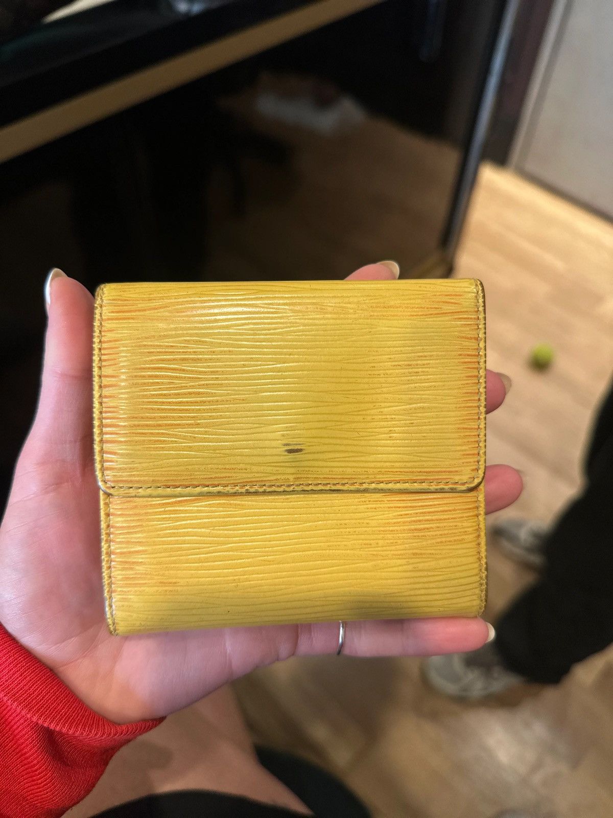 Louis Vuitton Louis Vuitton Yellow/Purple Trifold Wallet Size ONE SIZE - 3 Thumbnail