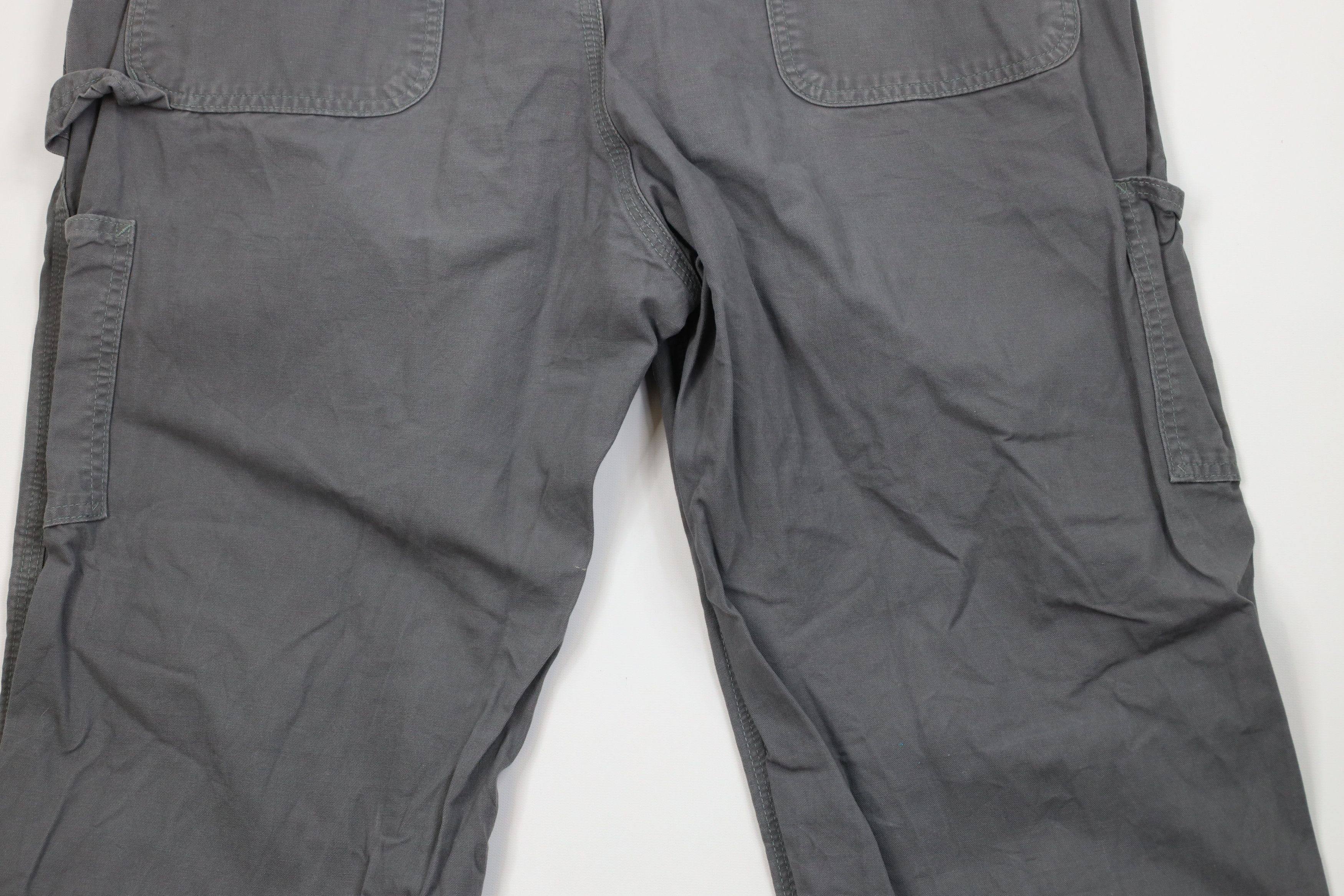 Carhartt Vintage Y2K Carhartt Spell Canvas Wide Leg Dungaree Pants Size US 40 / EU 56 - 11 Thumbnail