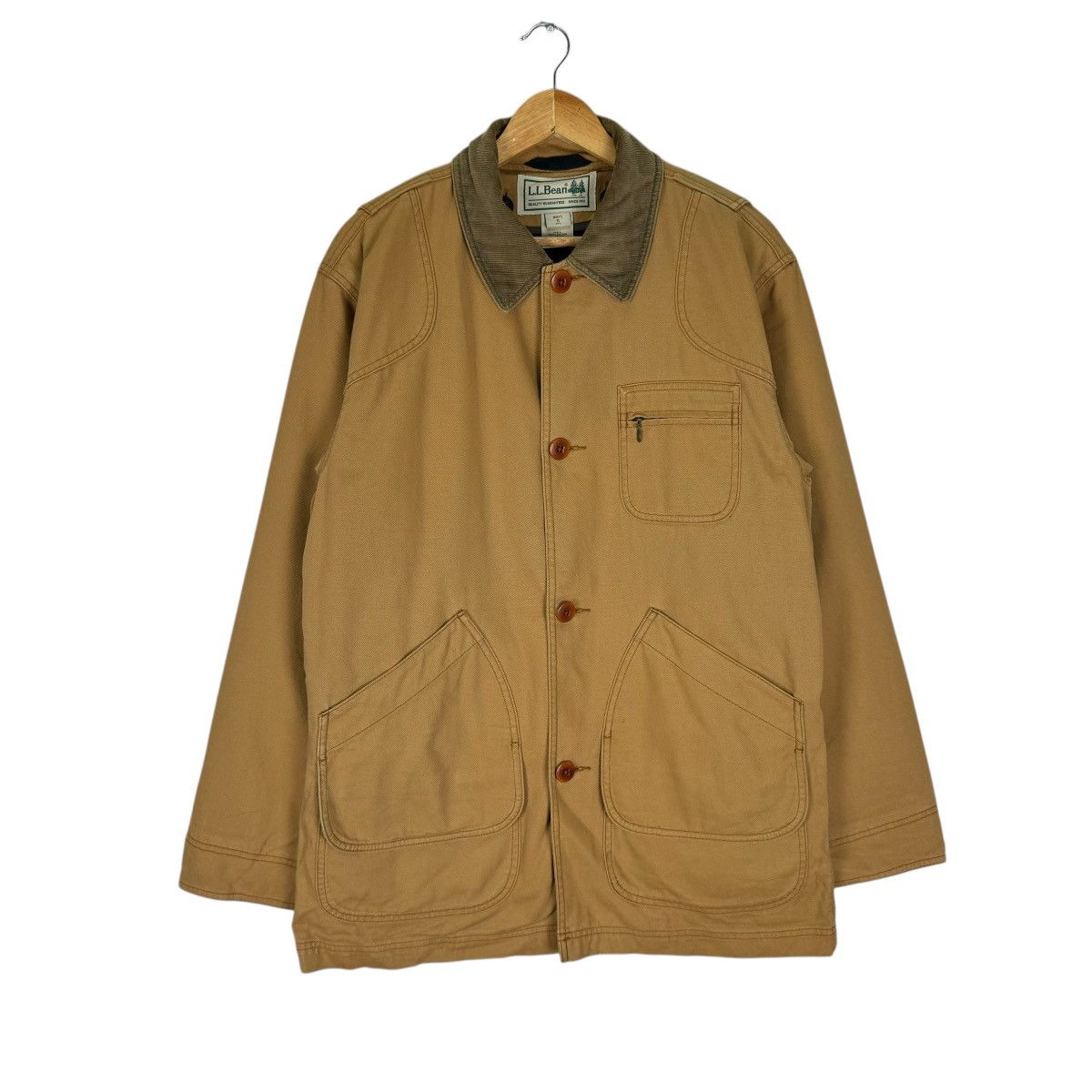 Hunter × L.L. Bean × Vintage ❄️LL BEAN CHORE HUNTING BUTTON JACKET Size US S / EU 44-46 / 1 - 4 Thumbnail