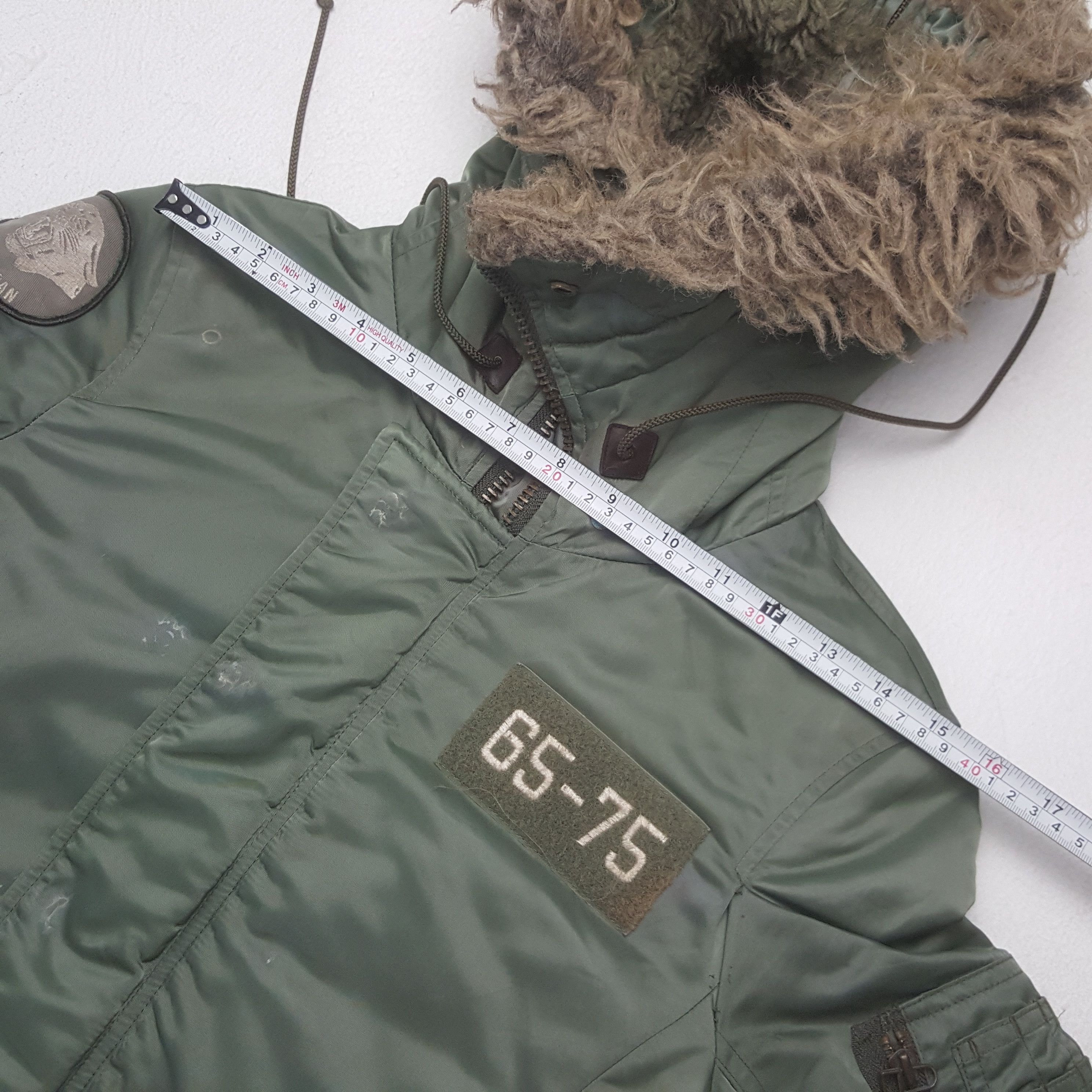 Hysteric Glamour × Vintage Hysteric Glamour Custom Big Logo Military Jacket Hoodies Size US S / EU 44-46 / 1 - 6 Thumbnail