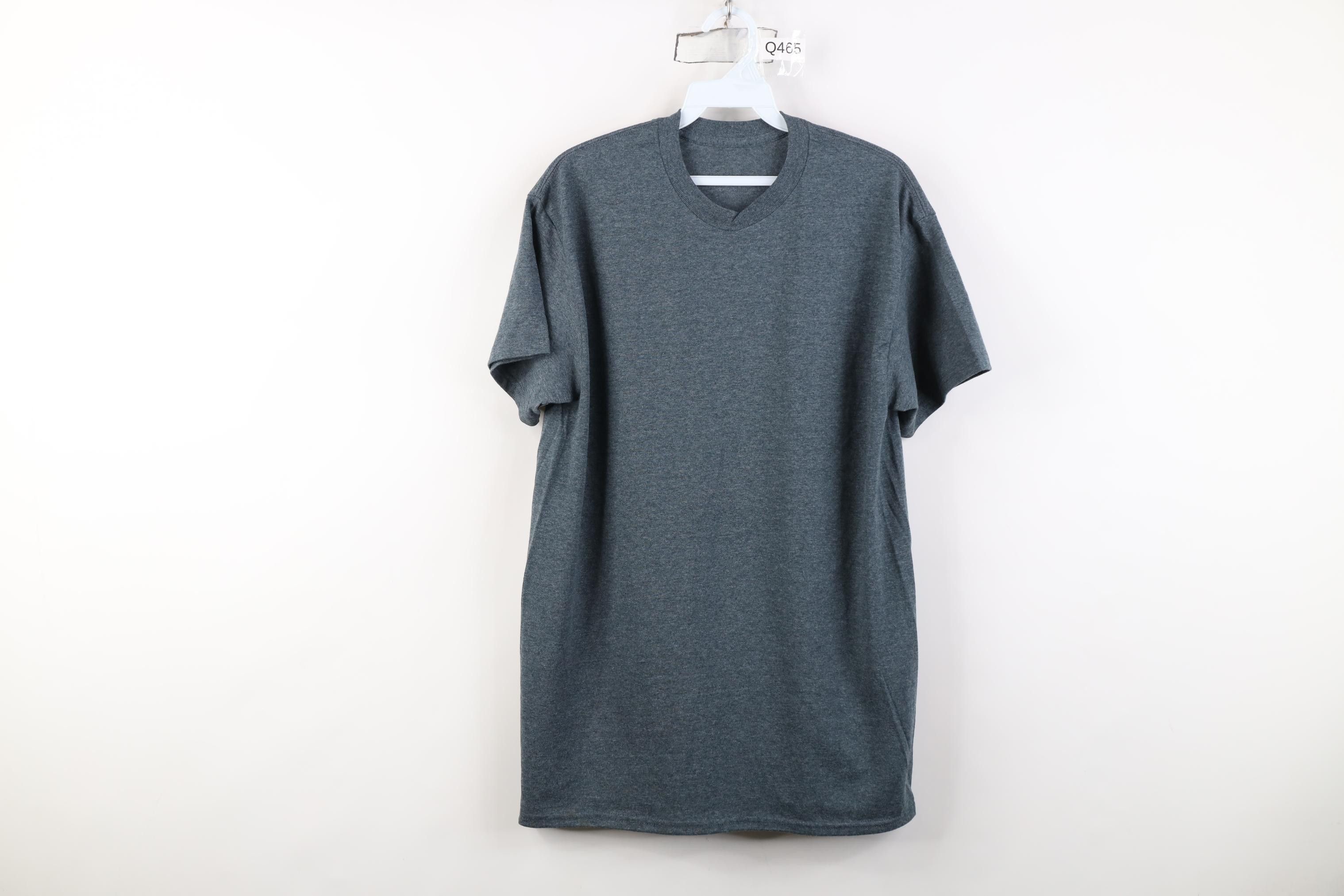 Vintage Deadstock Vintage Y2K Streetwear Short Sleeve T-Shirt Gray Size US M / EU 48-50 / 2 - 1 Thumbnail