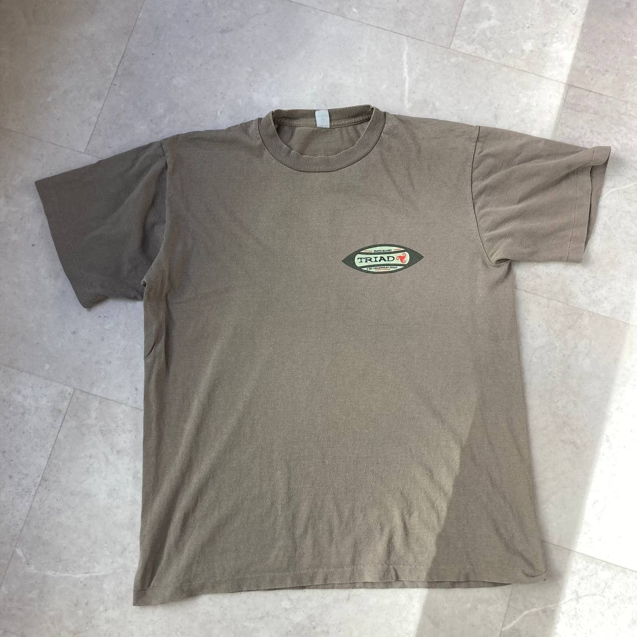 Burton Vintage 90s TRIAD Snowboard 3rd Millennium Series Tee Size US M / EU 48-50 / 2 - 1 Thumbnail