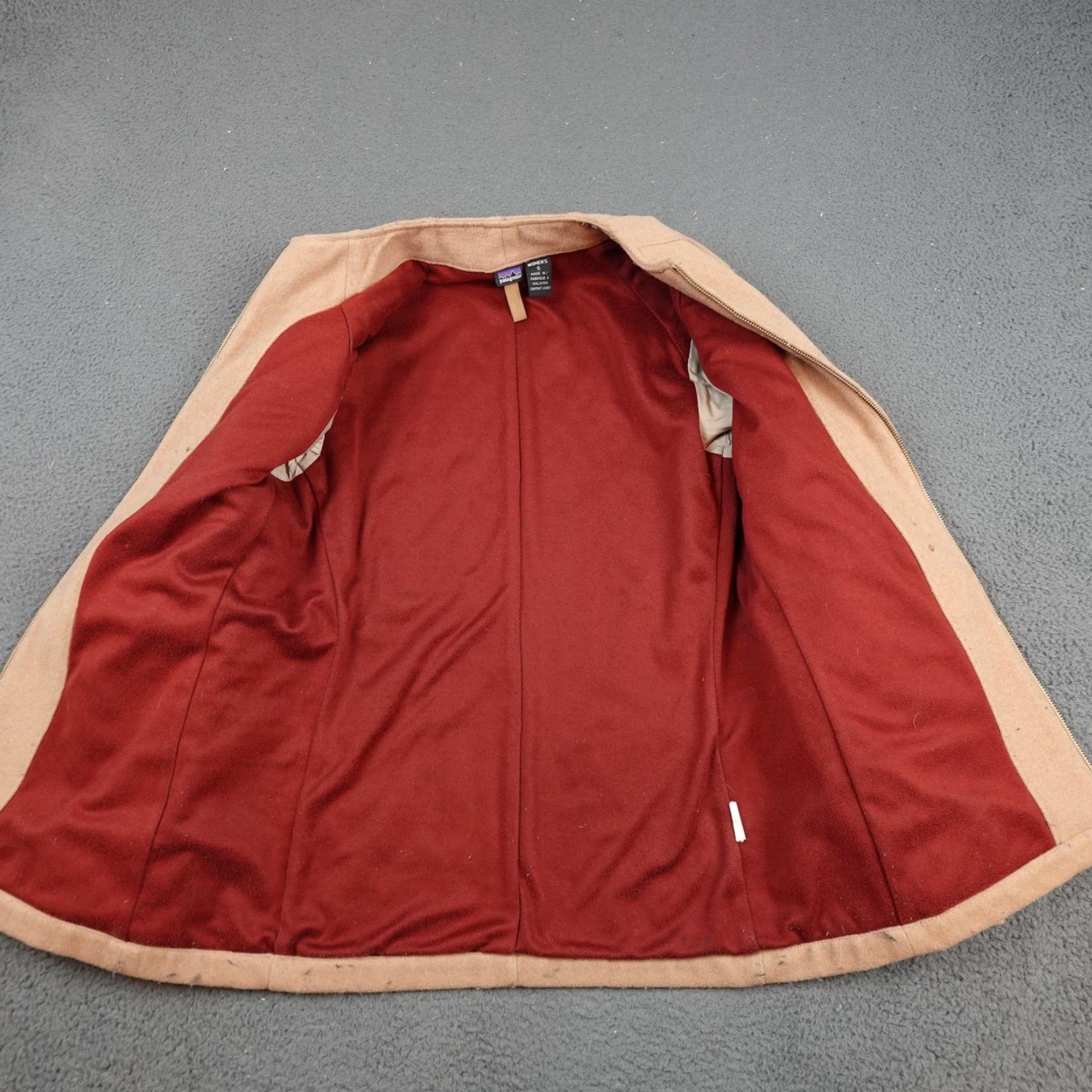 Patagonia VINTAGE Patagonia Wool Jacket Womens Small Brown Full Zip Lined Outdoor 2000s Size S / US 4 / IT 40 - 6 Thumbnail
