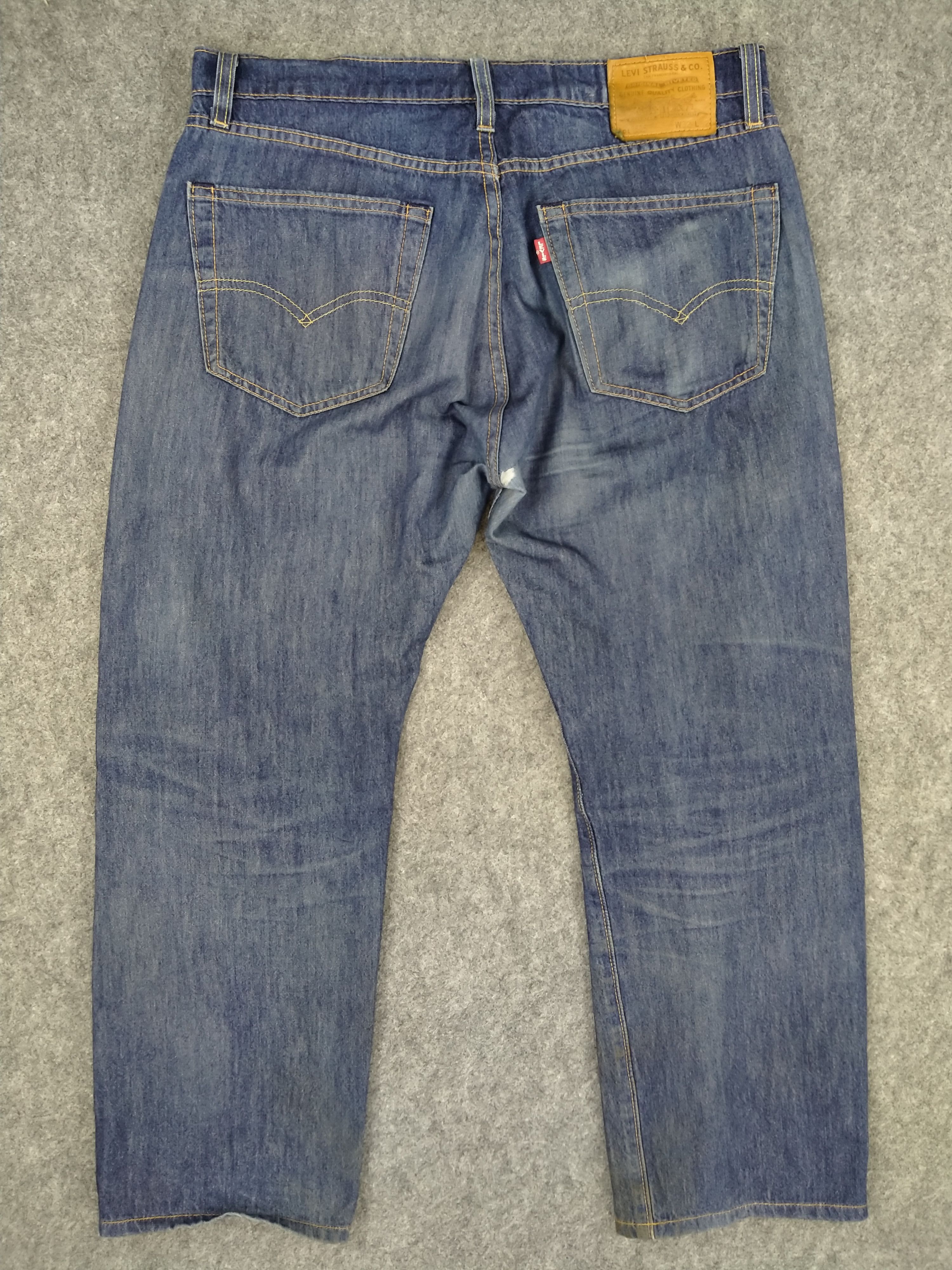 Levi's Blue Vintage Levi's 505 Denim 33x26 -JN196 Size US 33 - 2 Thumbnail