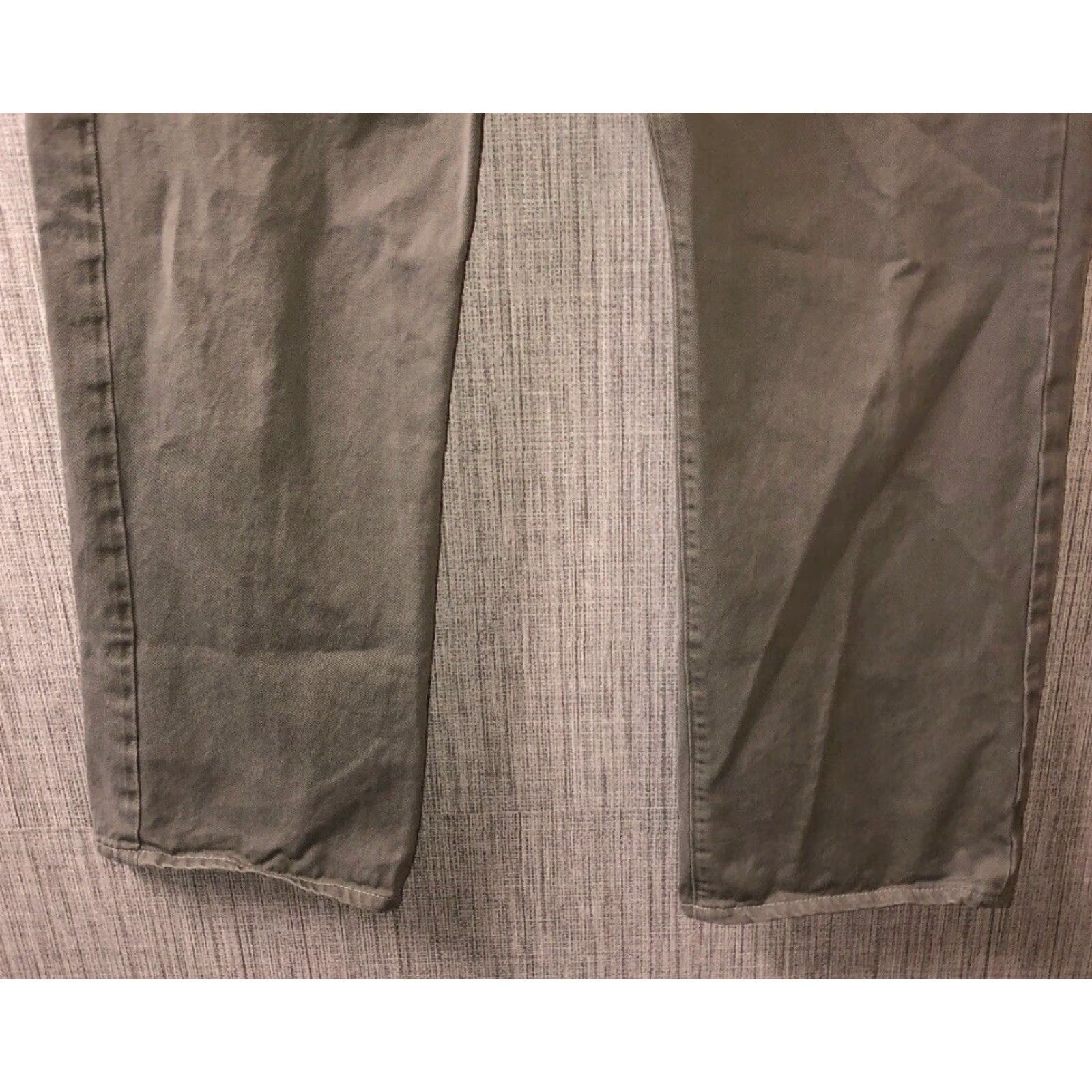 Vintage AG Adriano Goldschmied Casual Pants Mens Straight Leg Size 32 Green Size US 32 / EU 48 - 3 Thumbnail