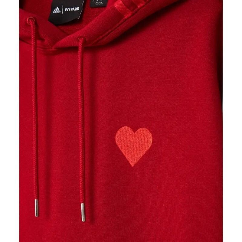 Adidas Adidas x Ivy Park Red Hoodie Size M - New Size US M / EU 48-50 / 2 - 2 Thumbnail