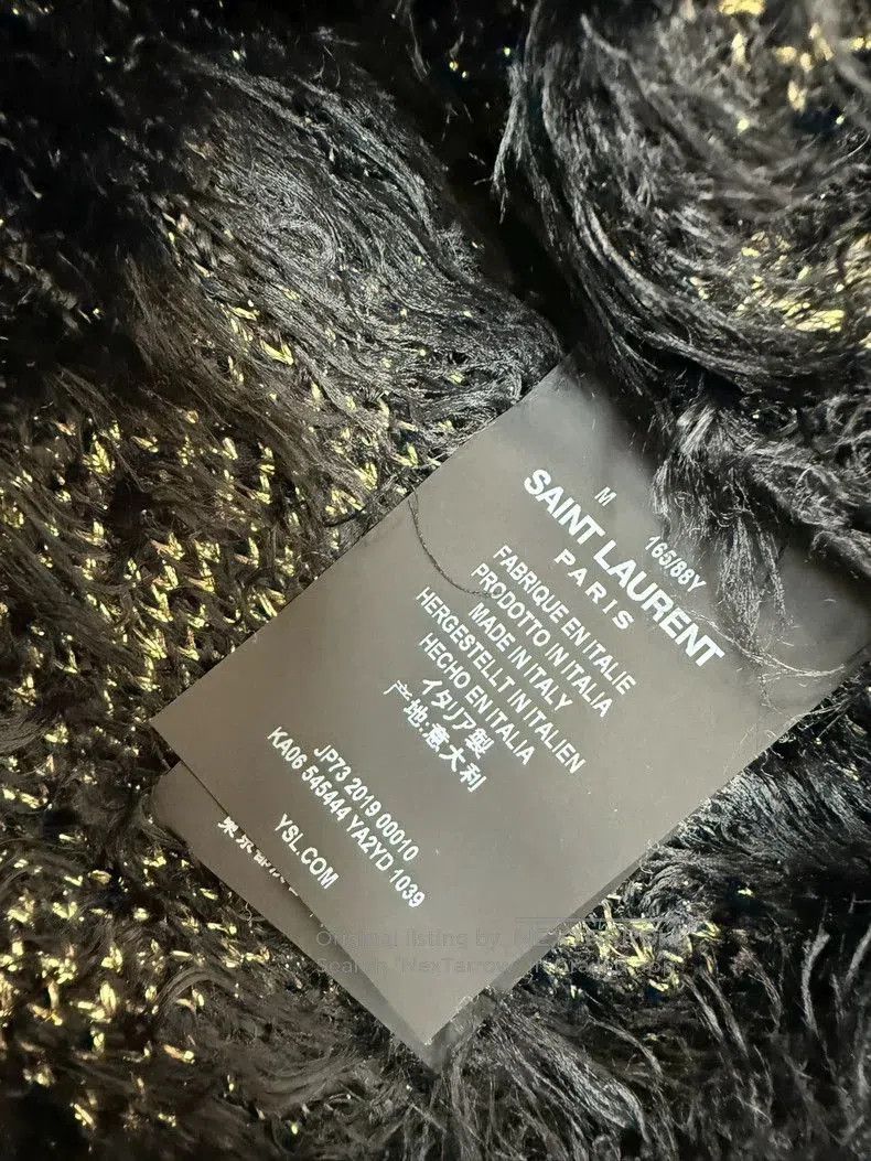 Saint Laurent Paris Saint Laurent Paris Star mohair sweater. Size US M / EU 48-50 / 2 - 3 Thumbnail
