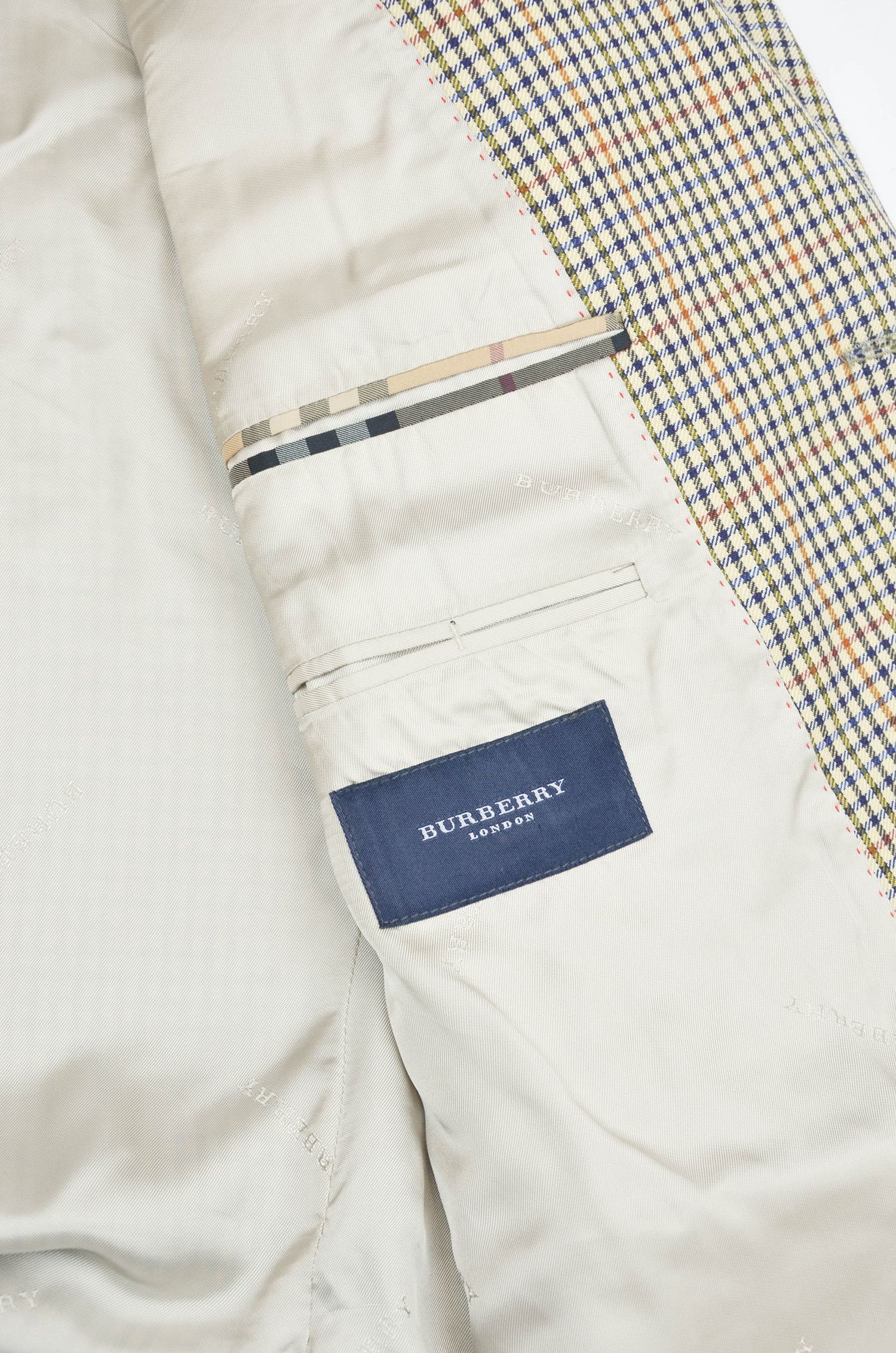 Burberry Burberry London Checked Wool-Silk Blazer – EU54 Size 44R - 10 Thumbnail