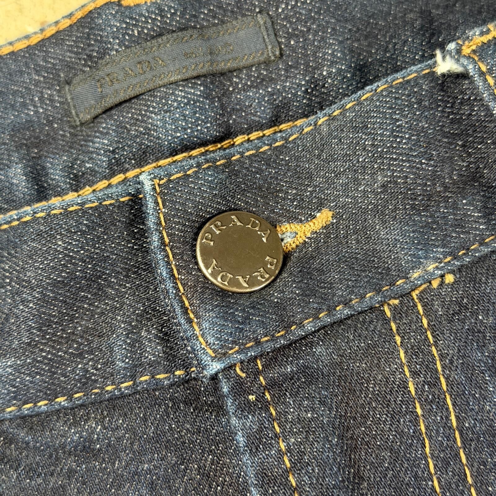 Prada Prada Selvedge Denim Skinny Jeans Size US 31 - 7 Thumbnail