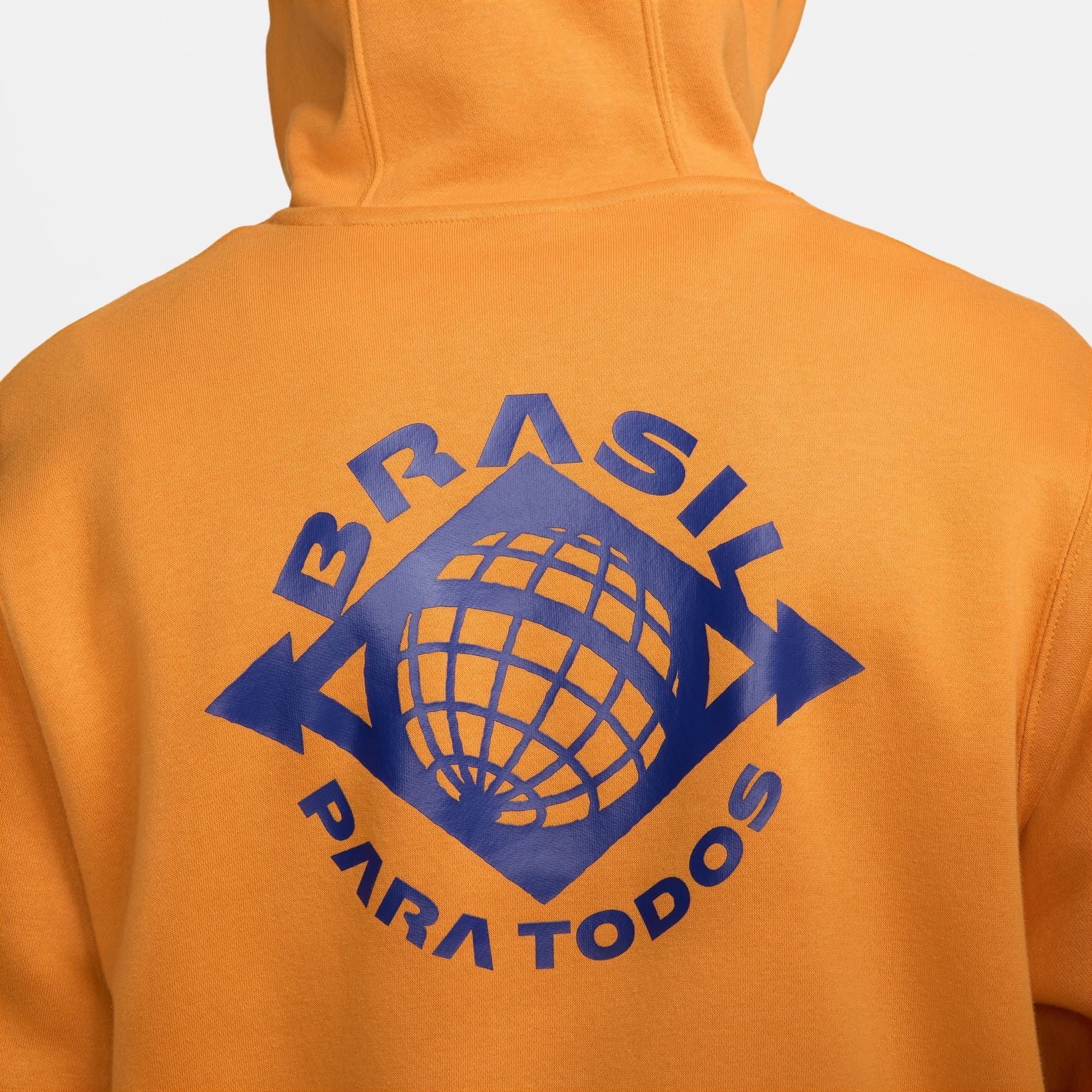Nike Nike 2024-25 Brazil Men's NSW Club PO Hoodie Size Size US L / EU 52-54 / 3 - 3 Thumbnail