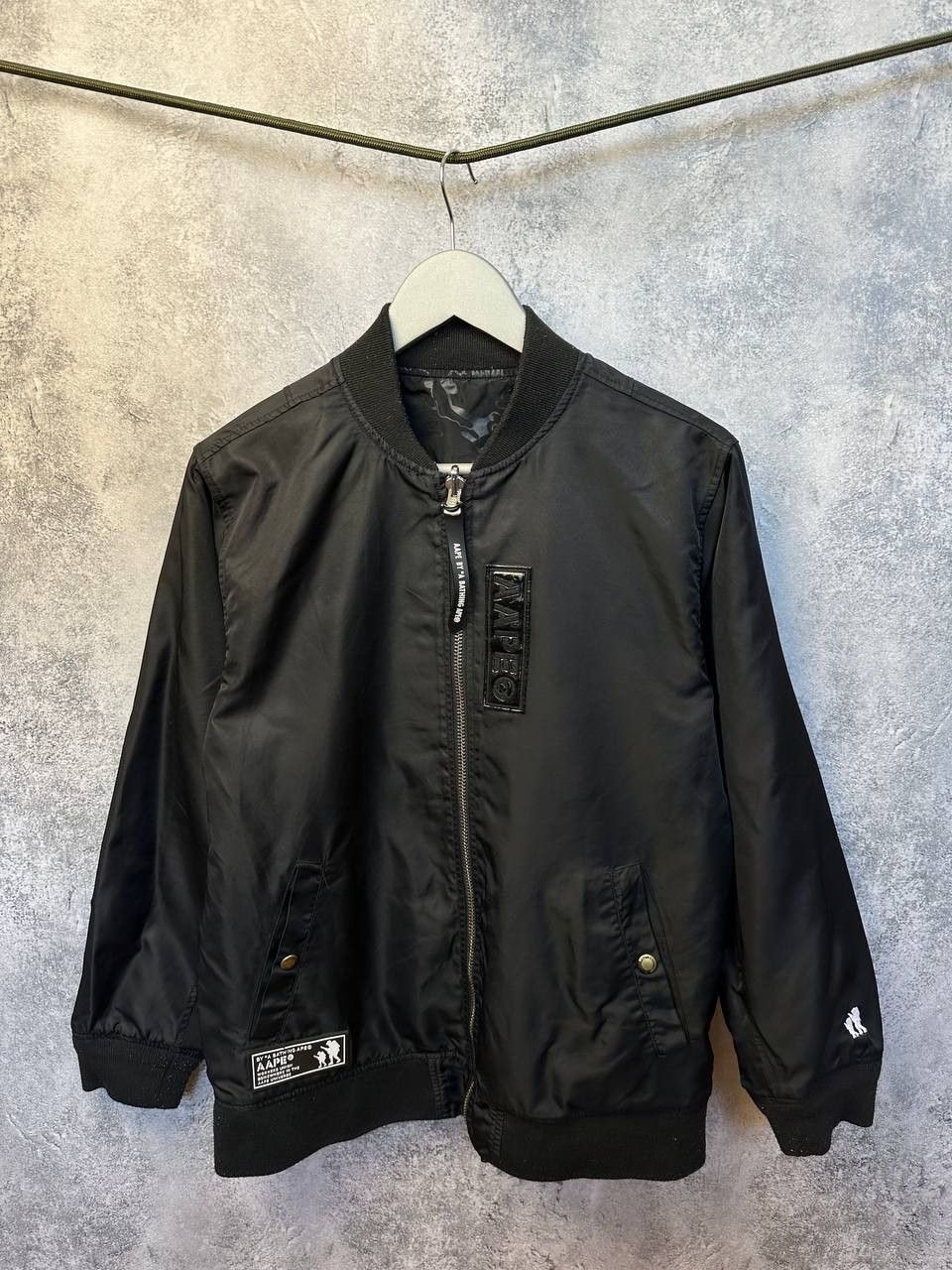 Aape × Japanese Brand AAPE By A Bathing Ape UNVS Bomber Reversible Rare Size US M / EU 48-50 / 2 - 3 Thumbnail