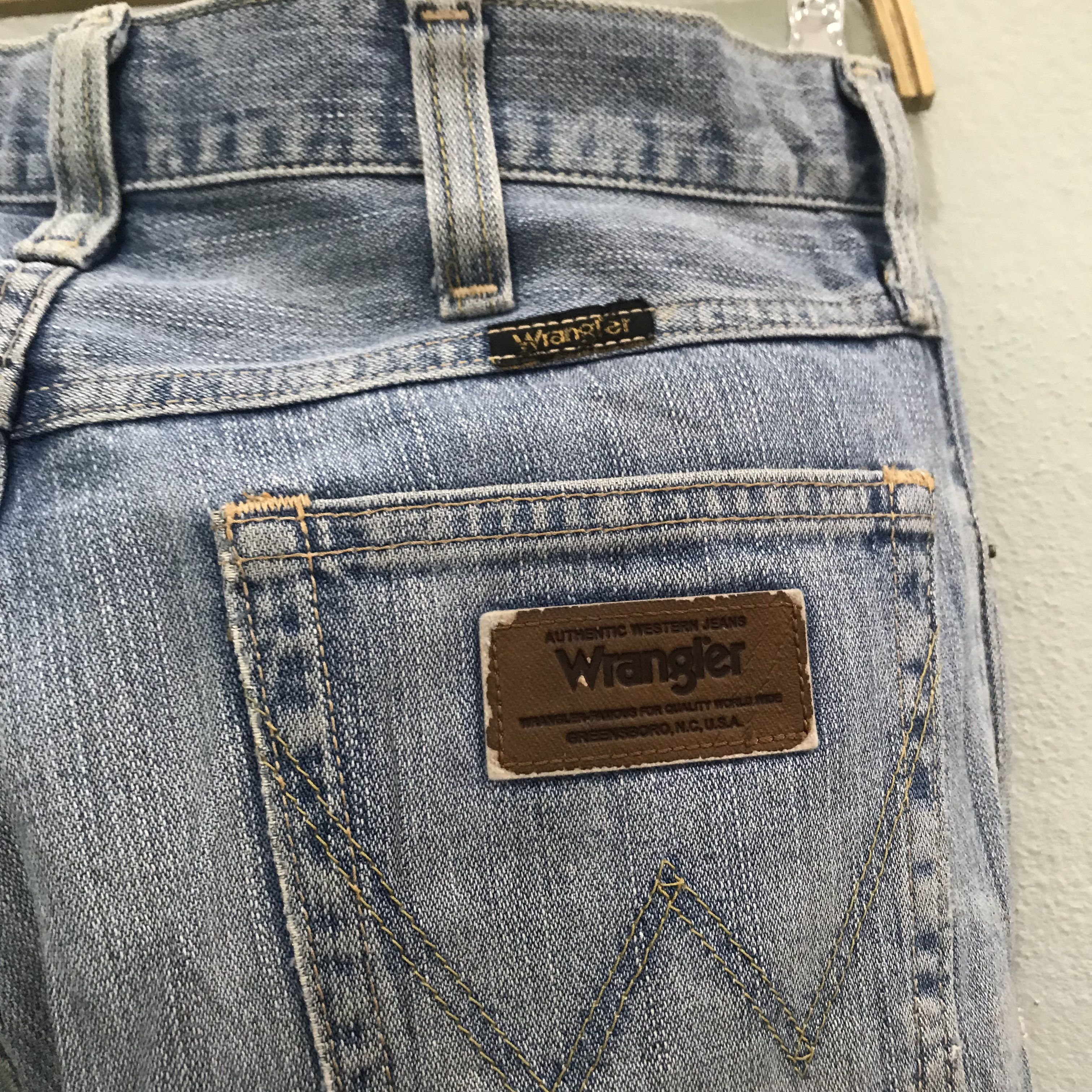 Wrangler Vintage 90's Wrangler Light Wash High Rise Jeans Size US 30 / EU 46 - 9 Thumbnail