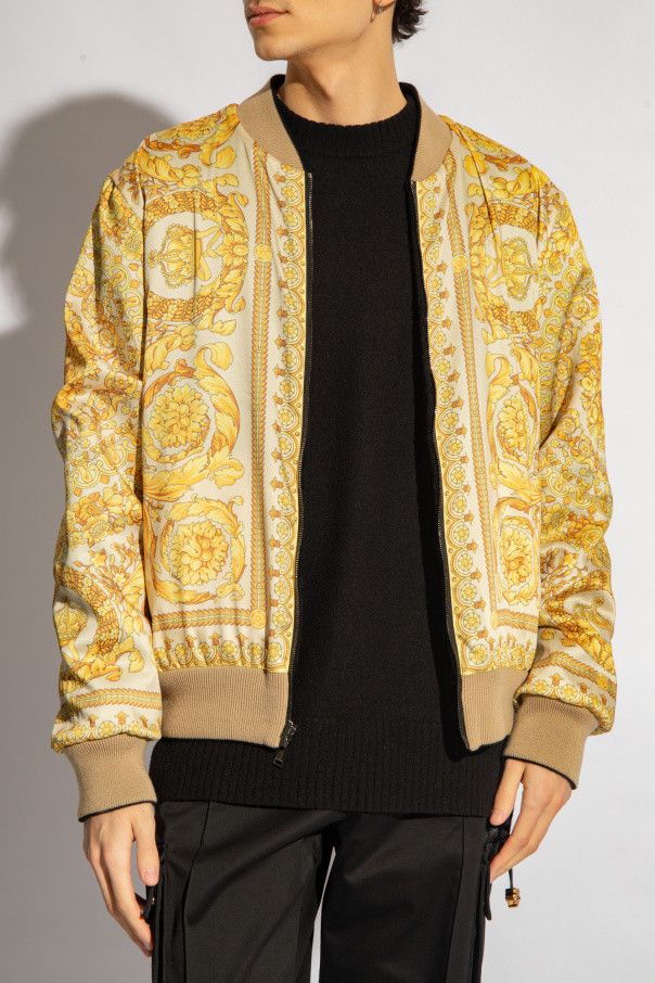 Versace Brand new reversible bomber jacket Size US L / EU 52-54 / 3 - 4 Thumbnail