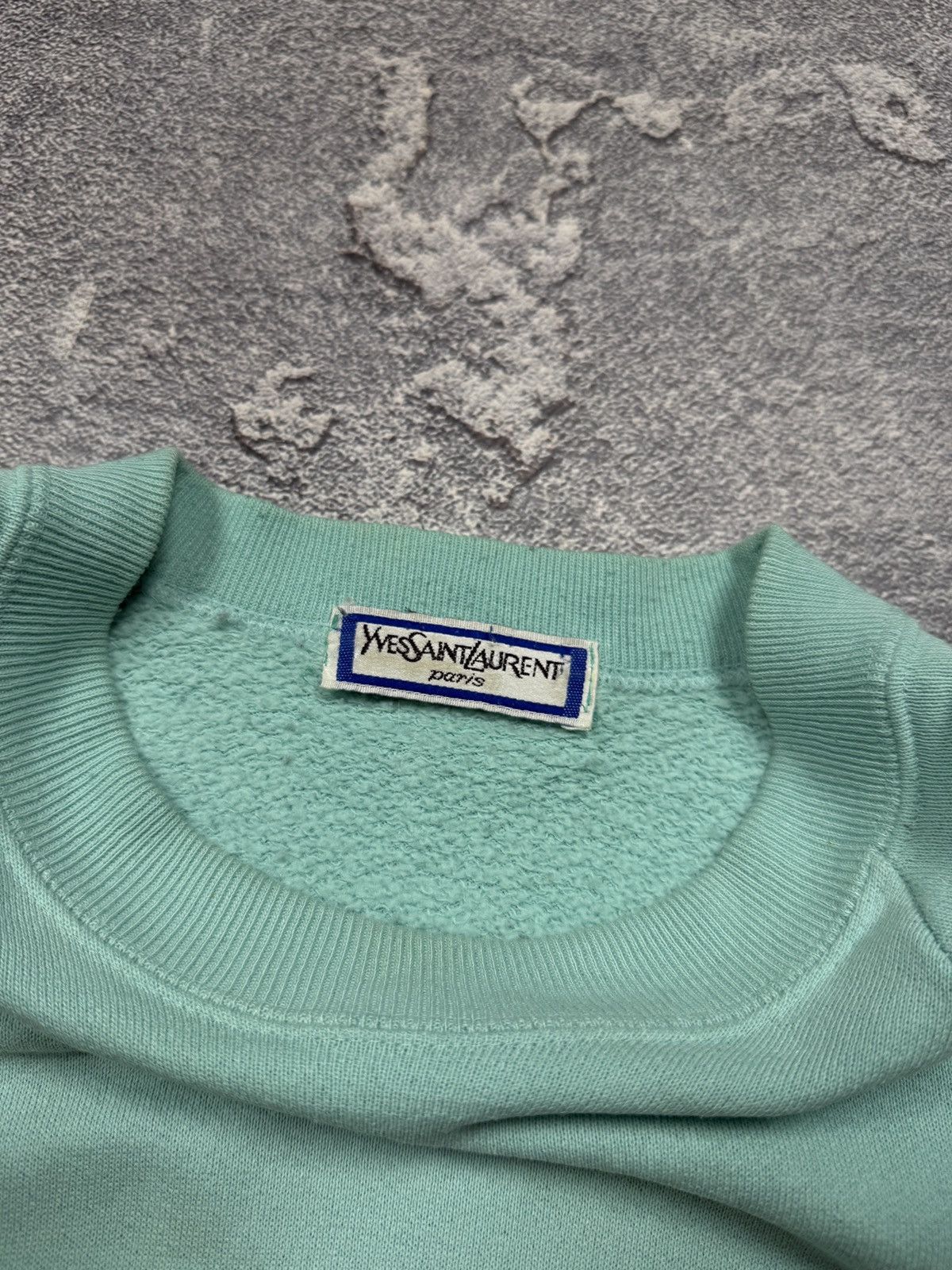 Yves Saint Laurent Yves Saint Laurent Bootleg YSL Sweatshirt Long Sleeve Size US S / EU 44-46 / 1 - 7 Thumbnail