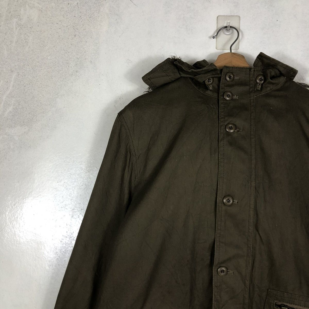 PPFM 📌VINTAGE BIKER JACKET PPFM JAPAN SHEARLING BLANKET Size US L / EU 52-54 / 3 - 9 Thumbnail