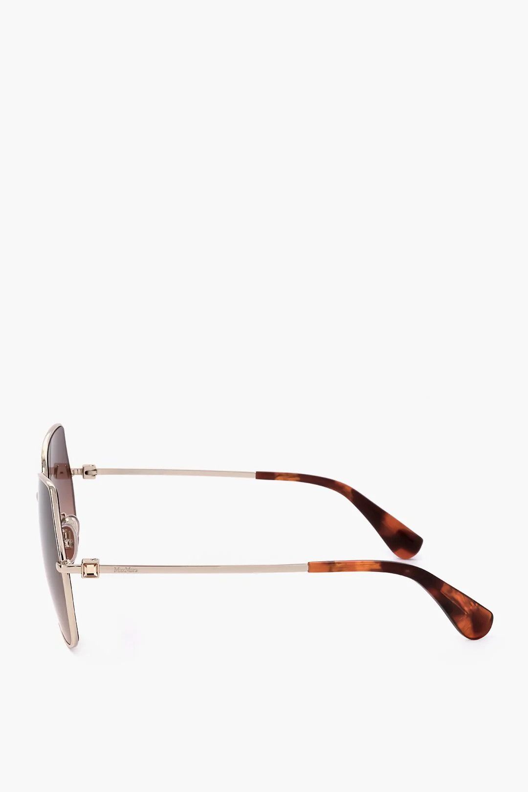 Max Mara og1mm0426 Size: OS / Pentagonal Sunglasses in Brown Size ONE SIZE - 3 Thumbnail