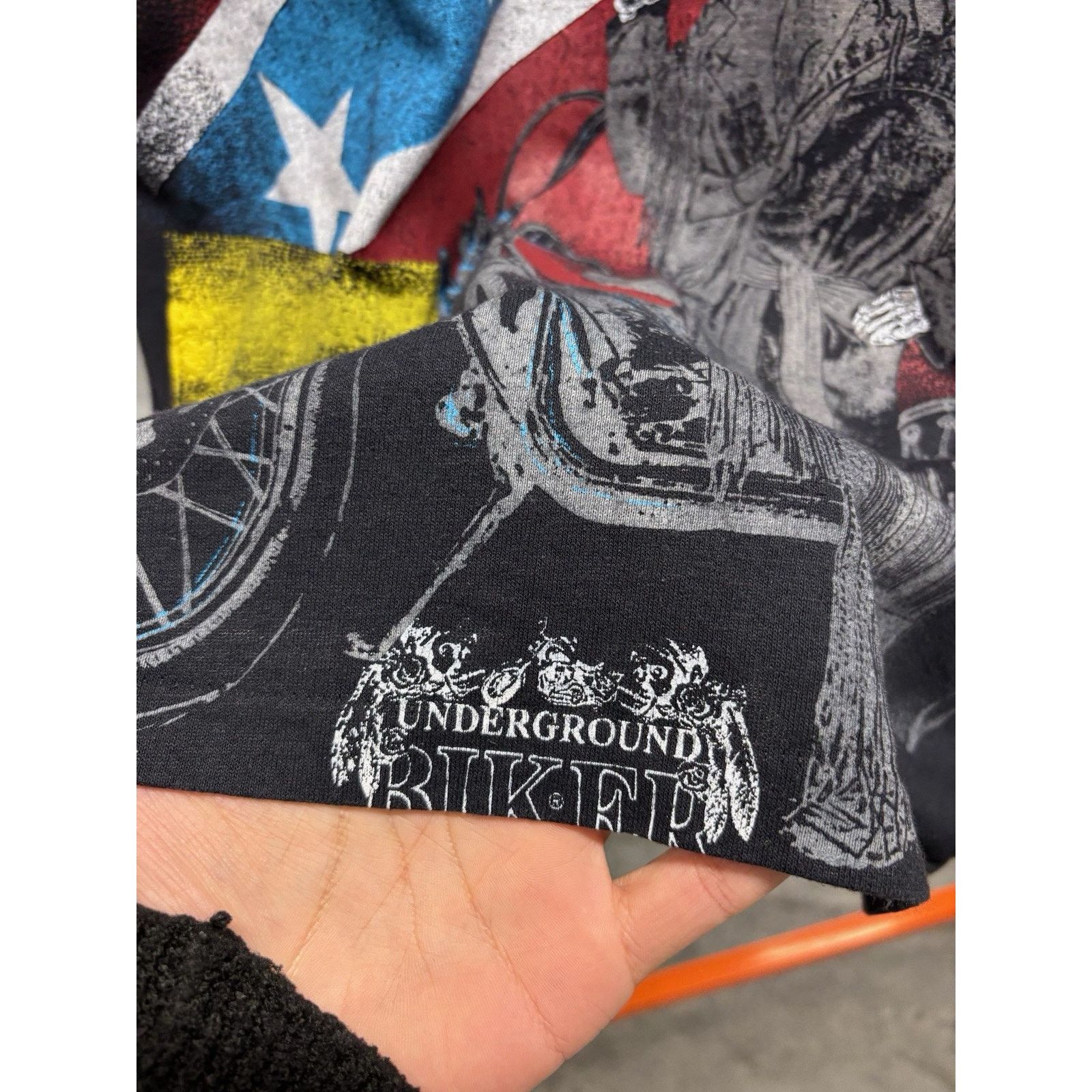 Other Vintage Underground Bikers Woods Sales Inc Confederate Biker Size US L / EU 52-54 / 3 - 5 Thumbnail