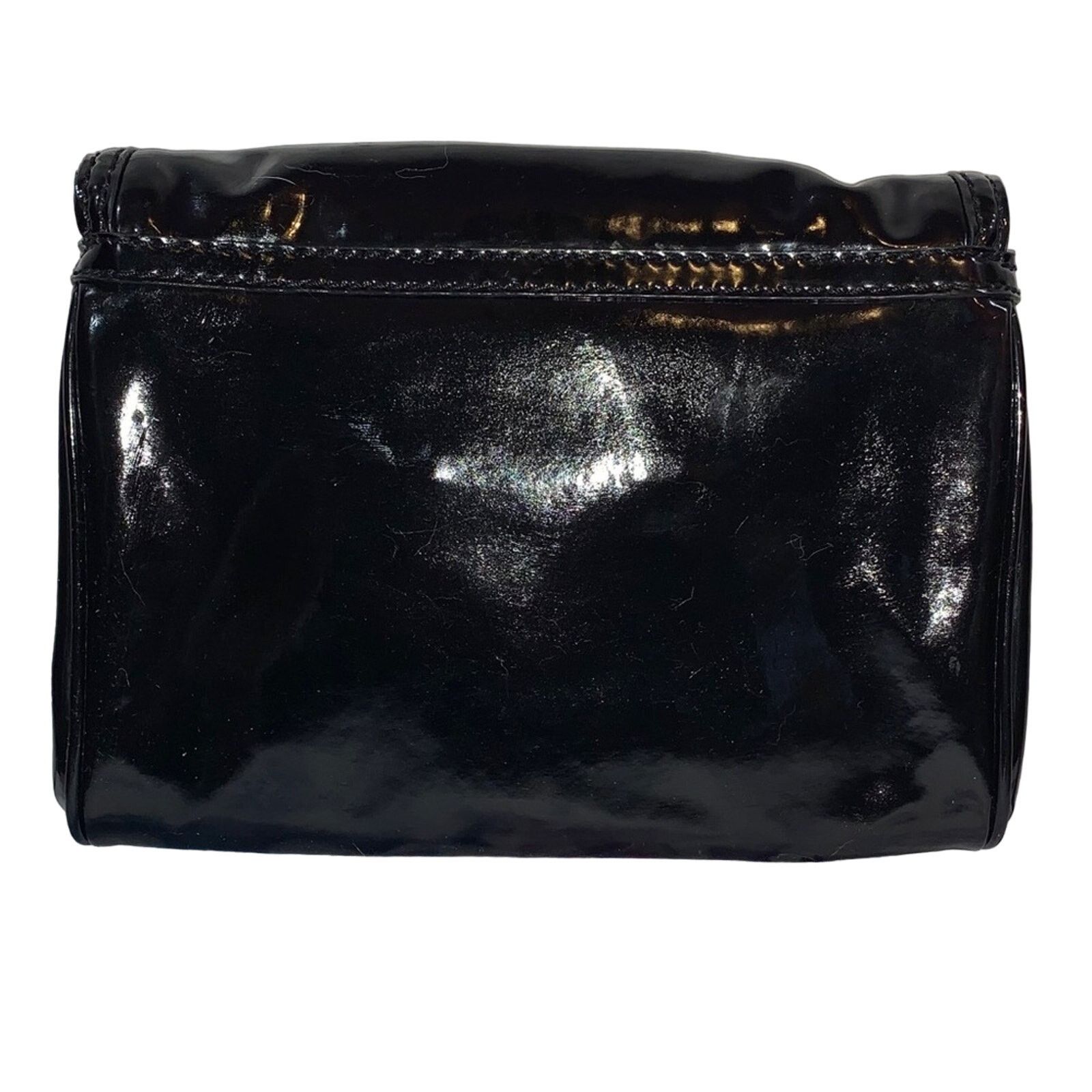 Marc by Marc Jacobs Marc by Marc Jacobs Black Patent Clutch Size ONE SIZE - 2 Thumbnail