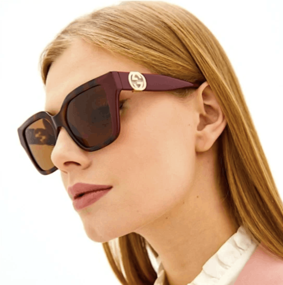 Gucci NEW GUCCI GG1023S-003 Shiny Gold Size ONE SIZE - 6 Thumbnail