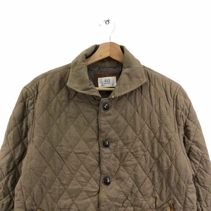 Edifice Japan Vtg 90’ EDIFICE PARIS 417 Quilted Brown Jacket Windbreaker Size L / US 10 / IT 46 - 2 Thumbnail