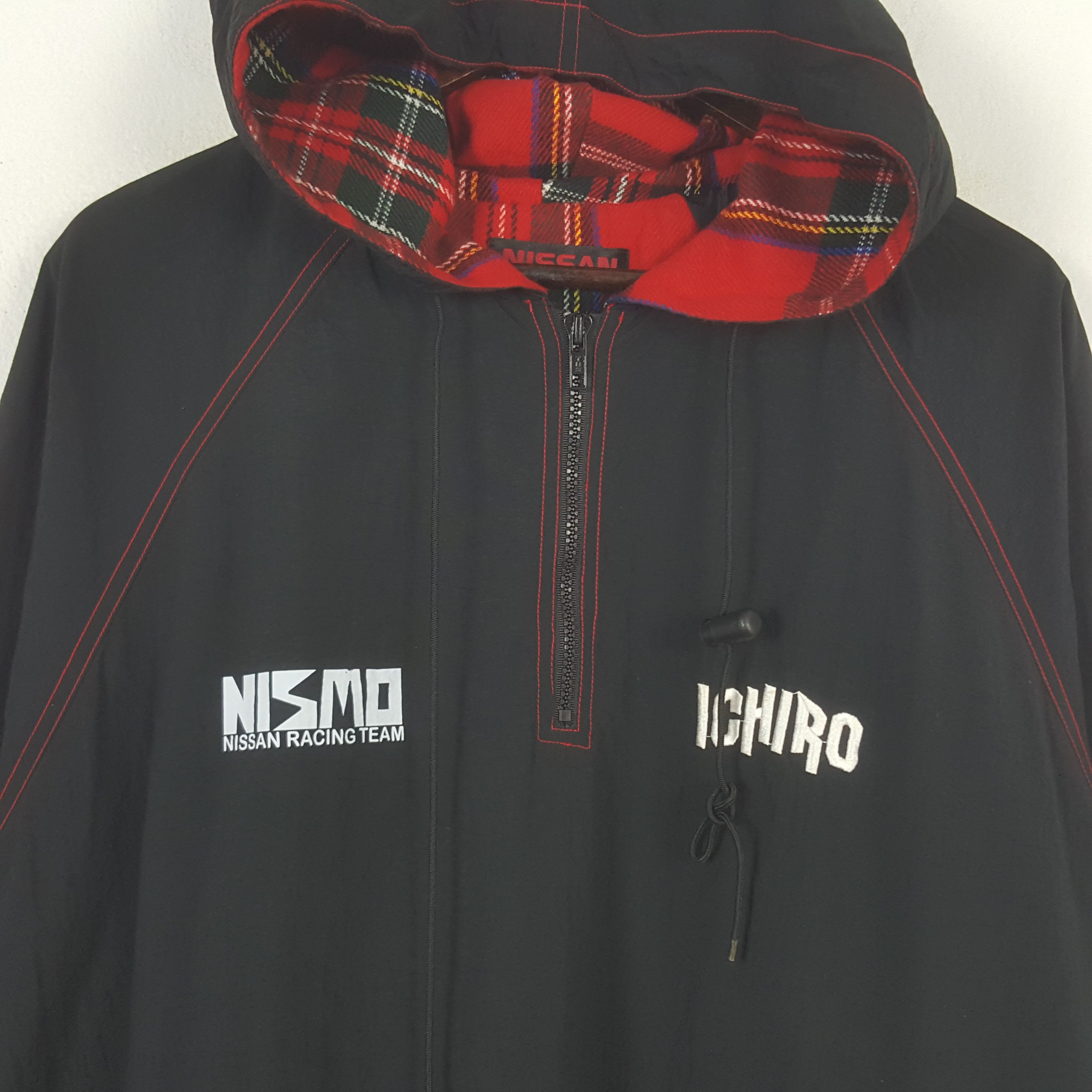 Japanese Brand × Vintage Vintage Nissan Ichiro Custom Windbreaker Jacket Hoodie Size US XXL / EU 58 / 5 - 4 Thumbnail