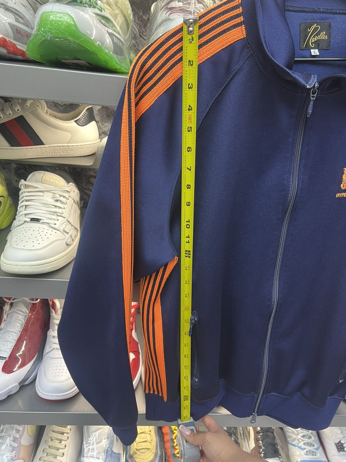 Needles Needles Navy/Orange Track Jacket Size US L / EU 52-54 / 3 - 11 Thumbnail