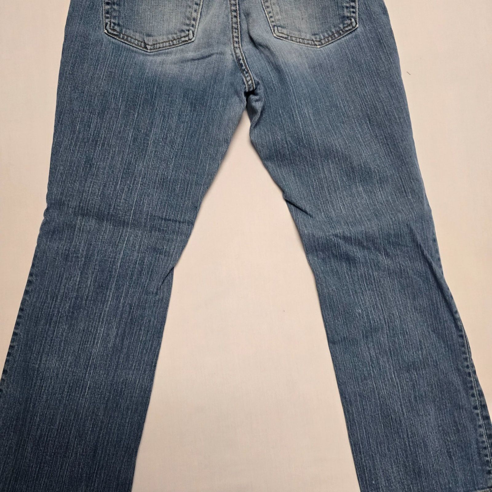 Naked & Famous St. John's Bay Women's Bootcut Jeans 6 Blue Denim Mid Rise Size 28" / US 6 / IT 42 - 7 Thumbnail