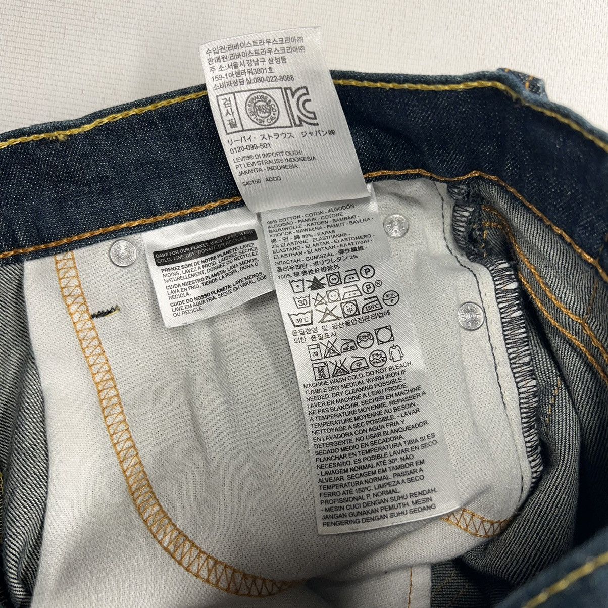 Levi's Levis Jeans Blue 511 Slim Fit Denim Pants Casual Y2K Size US 29 - 7 Thumbnail