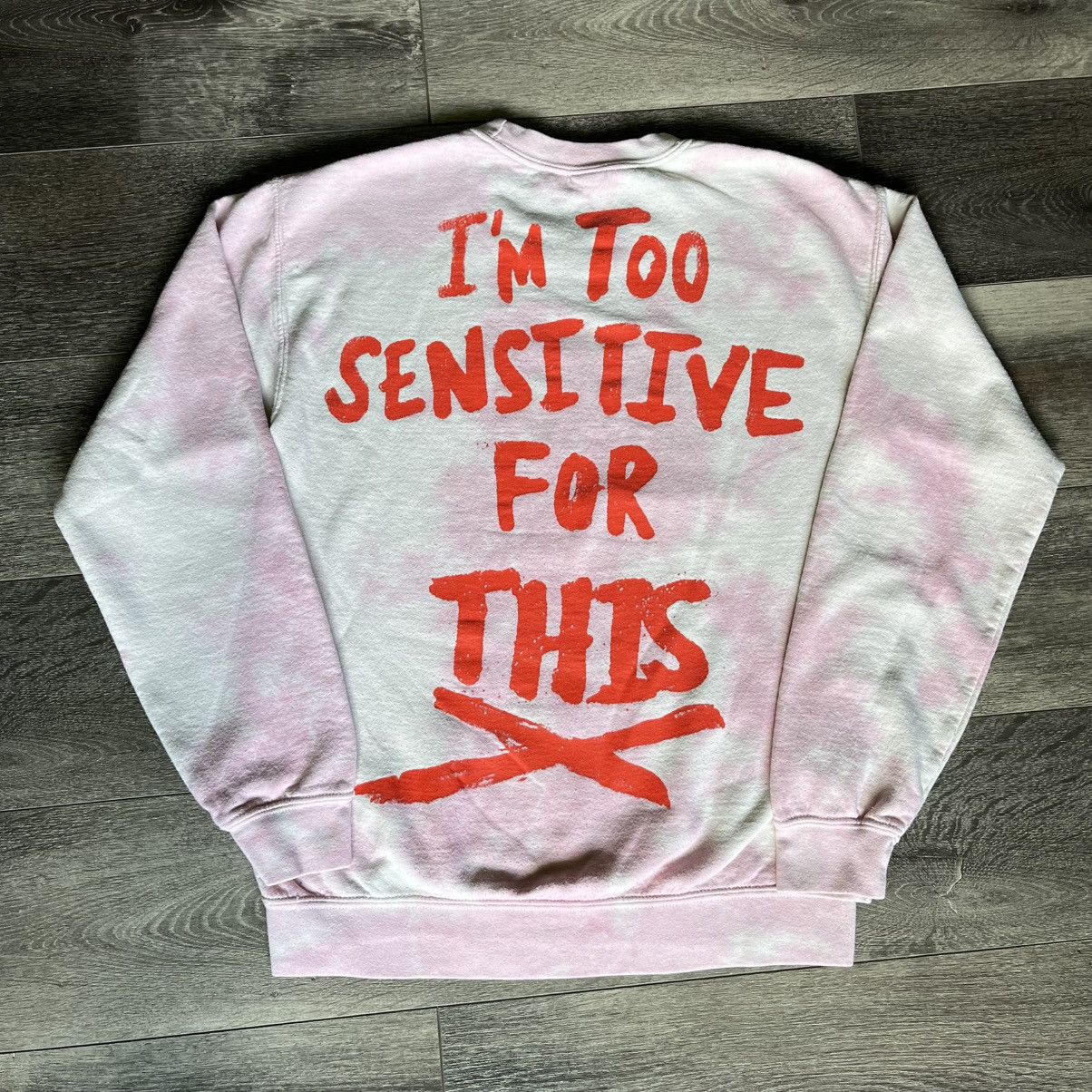 Band Tees Hayley Kiyoko I’m Too Sensitive For This Tie Dye Crewneck Size US S / EU 44-46 / 1 - 2 Thumbnail