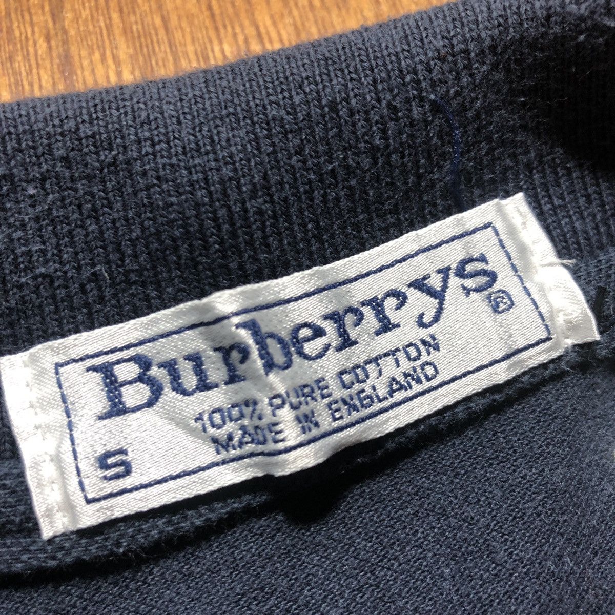 Burberry × Vintage Vintage Burberrys Collar T-Shirt Size US S / EU 44-46 / 1 - 4 Thumbnail