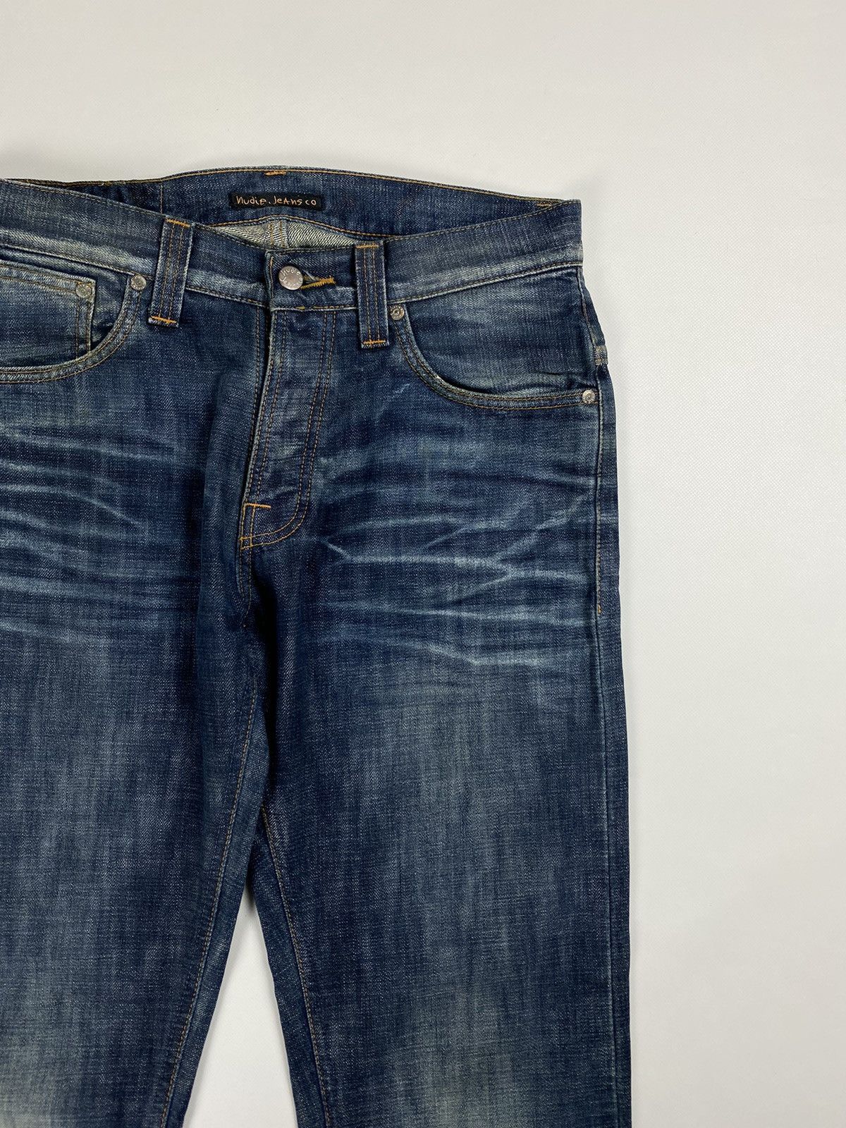 Nudie Jeans Nudie Jeans Co Even Steven Original Selvage Denim Jeans Size US 30 / EU 46 - 9 Thumbnail