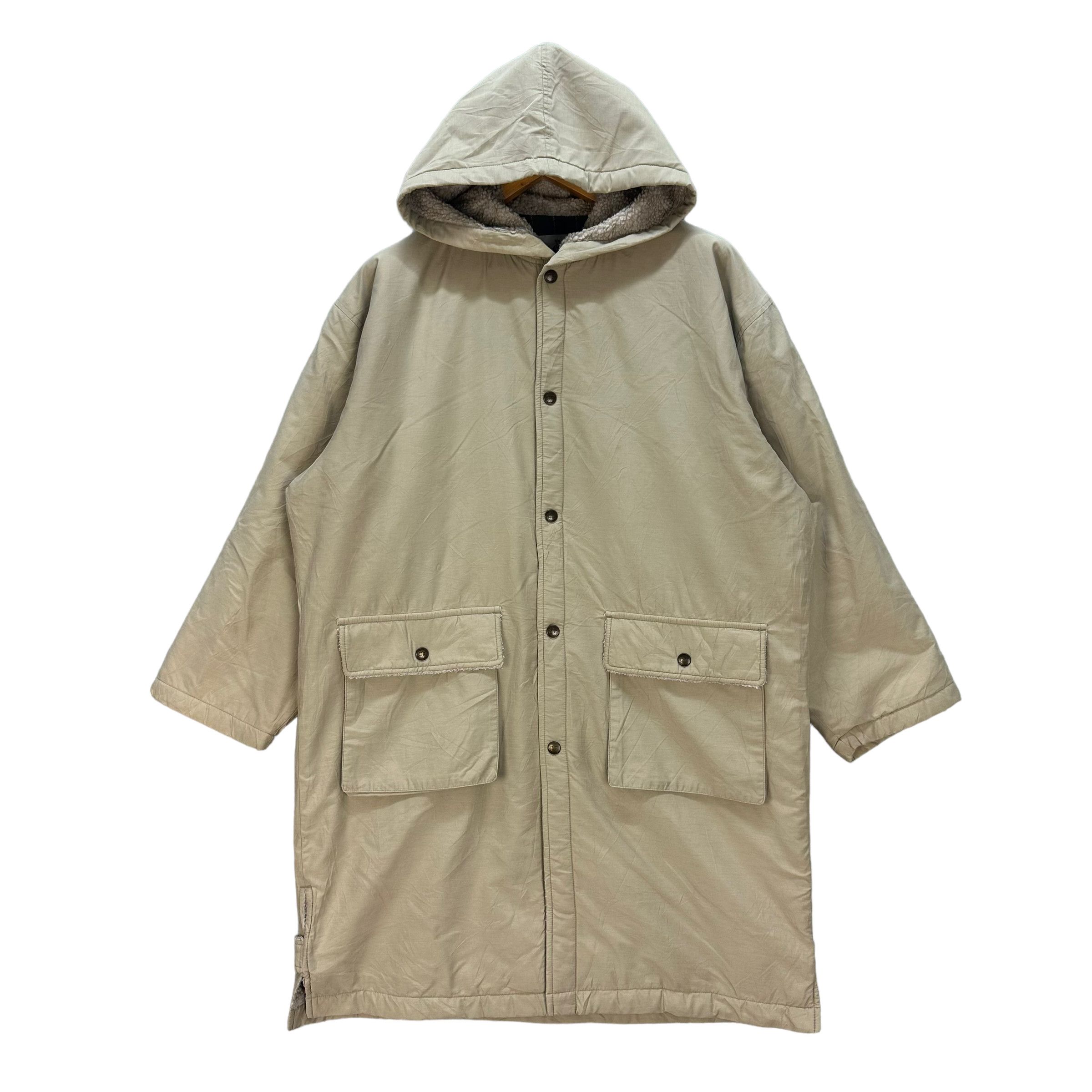 C.P. Company CP COMPANY EMBROIDERY BIG LOGO SHERPA PARKA #8286-001 Size US L / EU 52-54 / 3 - 4 Thumbnail
