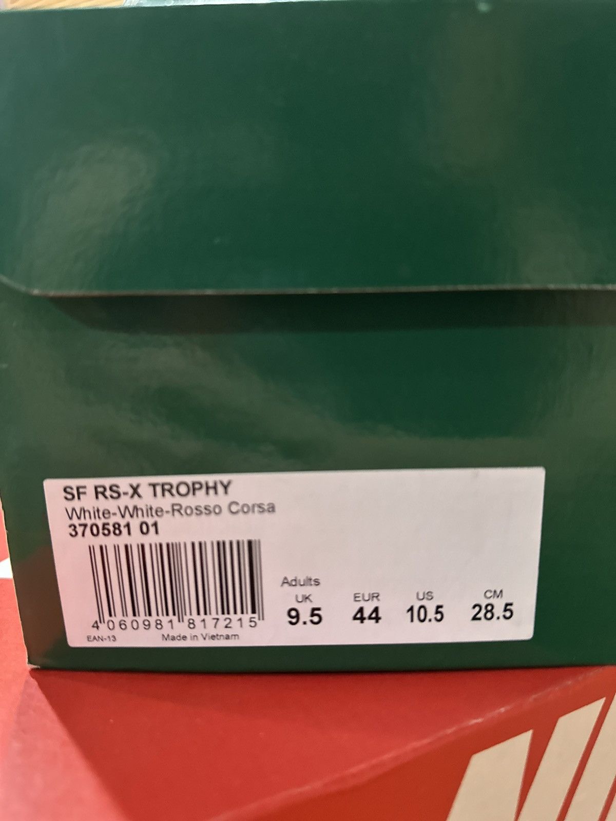 Ferrari × Puma Size 10.5 - Ferrari Puma RS-X White/ Red/Yellow Mens CLEAN Size US 10.5 / EU 43-44 - 5 Thumbnail