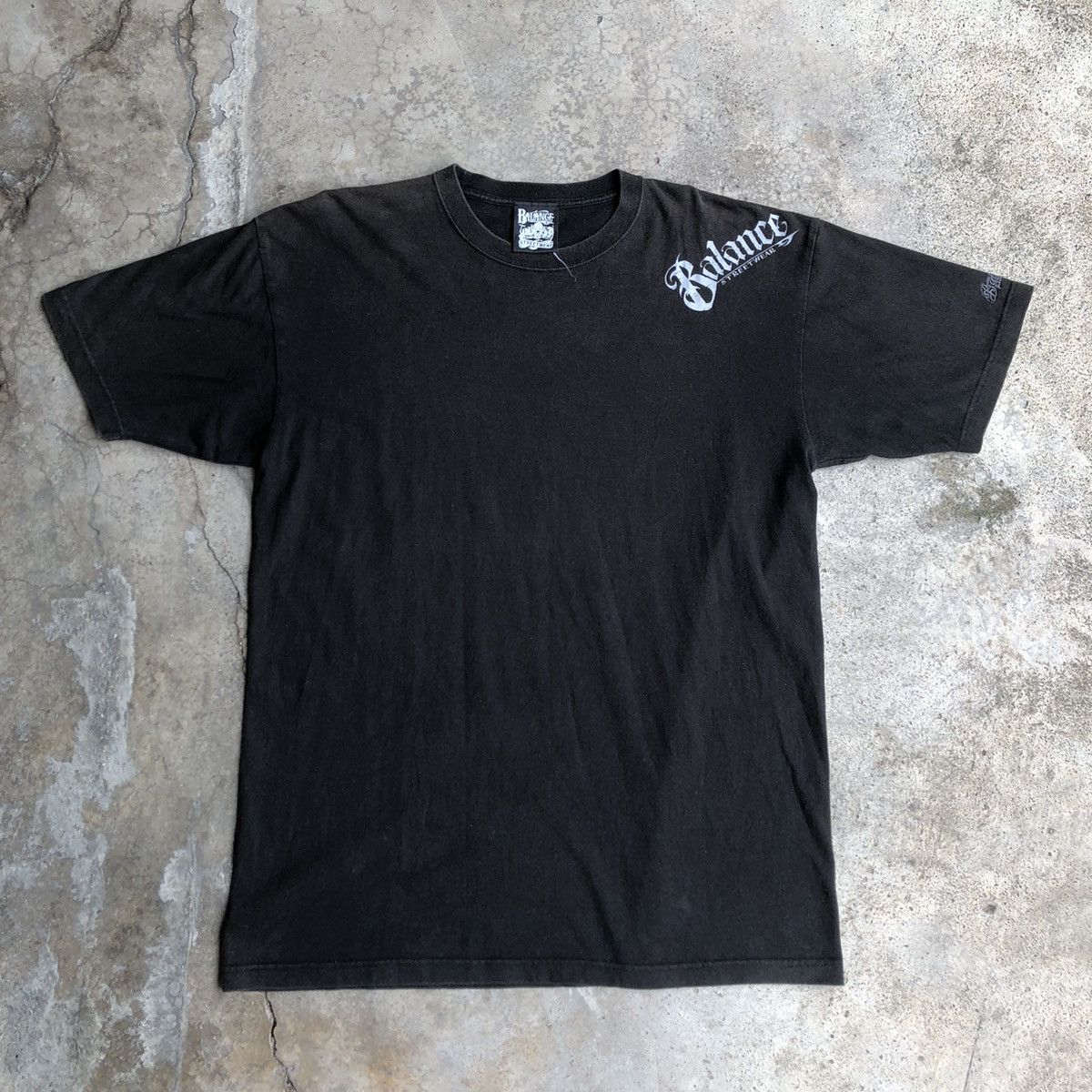 Welcome Skateboards 🔥Trash🔥Balance Streetwear Spellout Sun Faded Skate Tee Size US XL / EU 56 / 4 - 1 Thumbnail