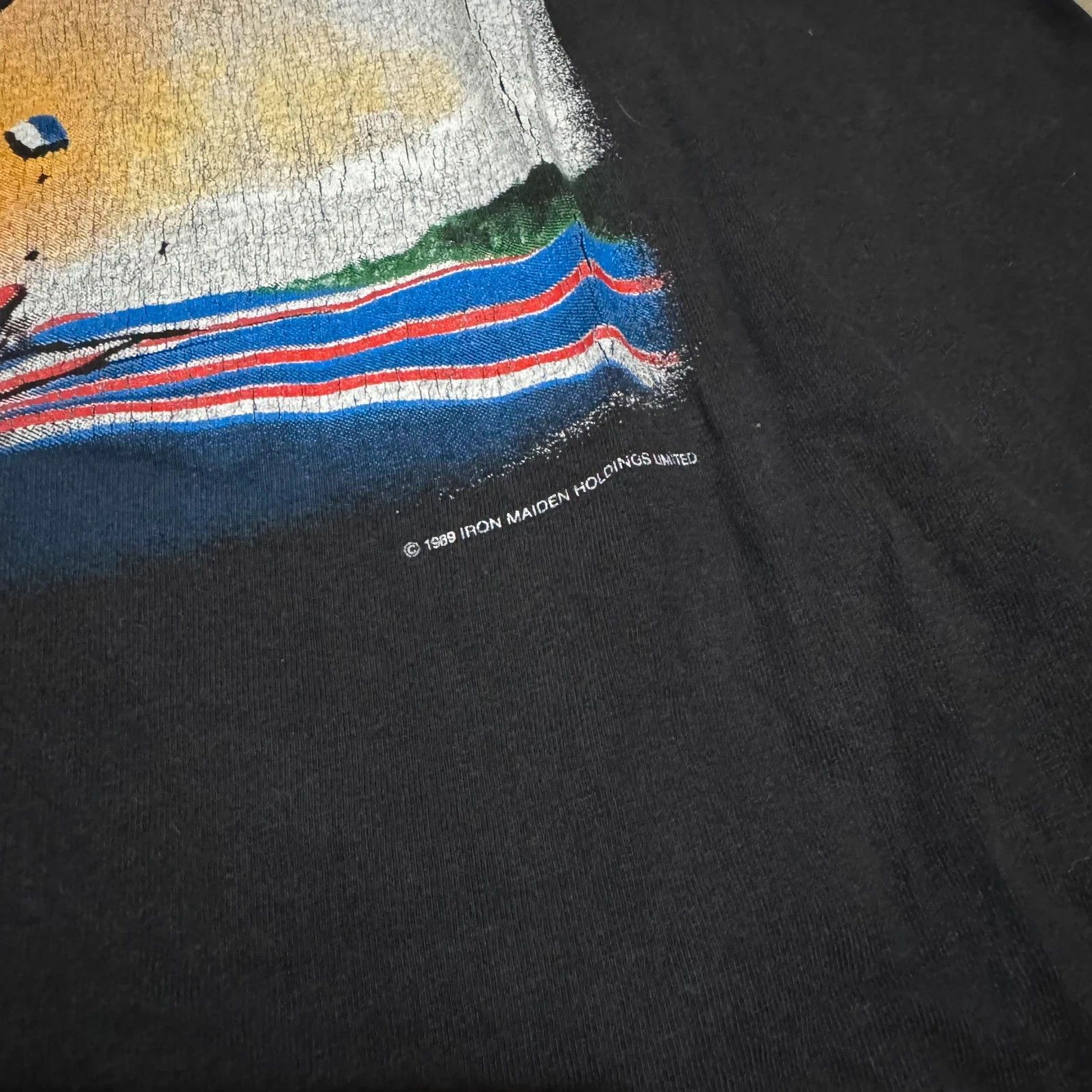 Band Tees Vintage Iron Maiden dont walk 1989 t-shirt Size US L / EU 52-54 / 3 - 4 Thumbnail