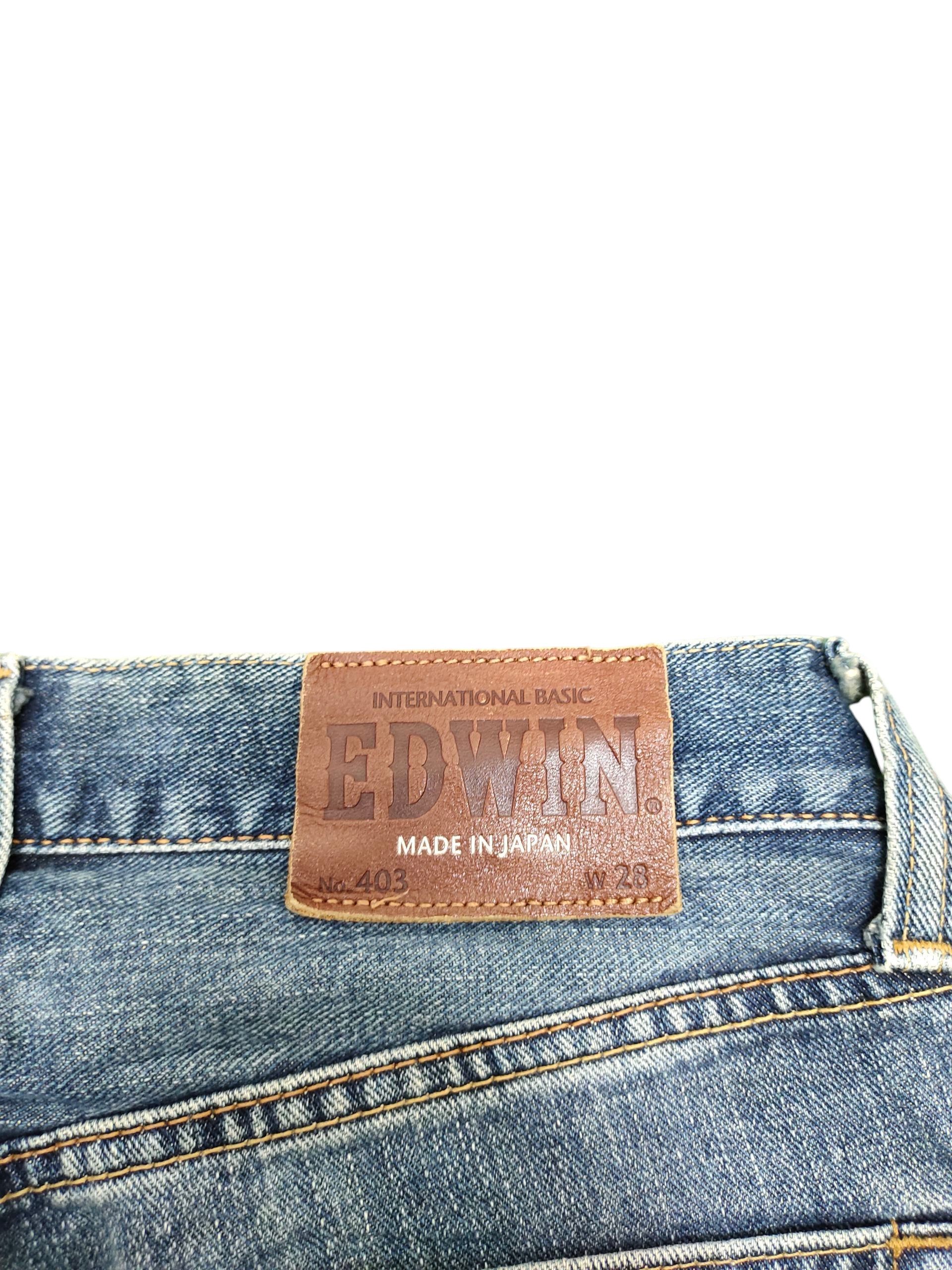 Comme des Garcons × Undercover Vintage 90s Edwin 403 Denim Jeans Size US 28 / EU 44 - 10 Thumbnail