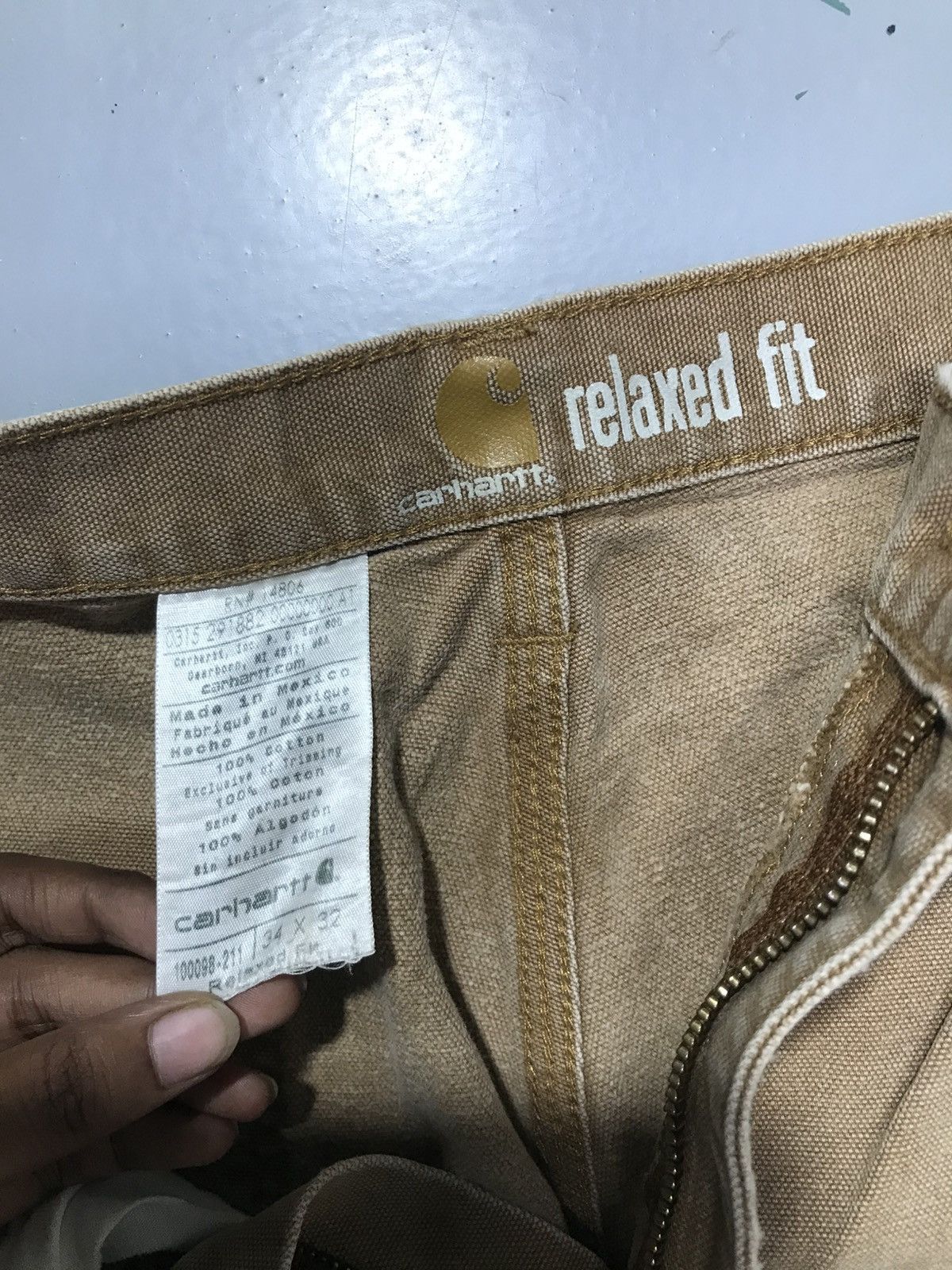 Carhartt Vintage carhartt distressed double knee workwear Size US 34 / EU 50 - 7 Thumbnail