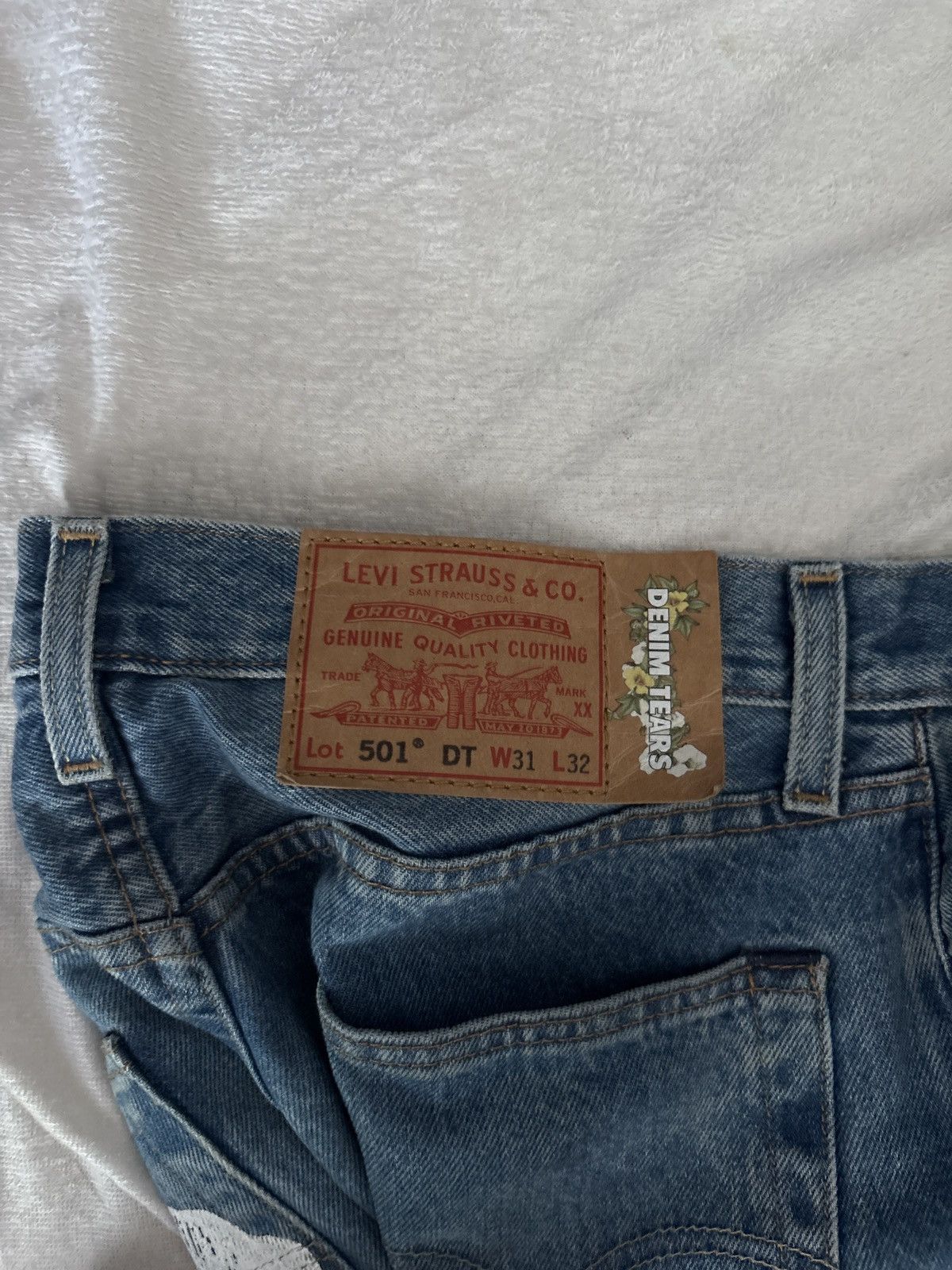 DENIM TEARS Denim tears jeans size 31/32 Size US 32 / EU 48 - 1 Thumbnail