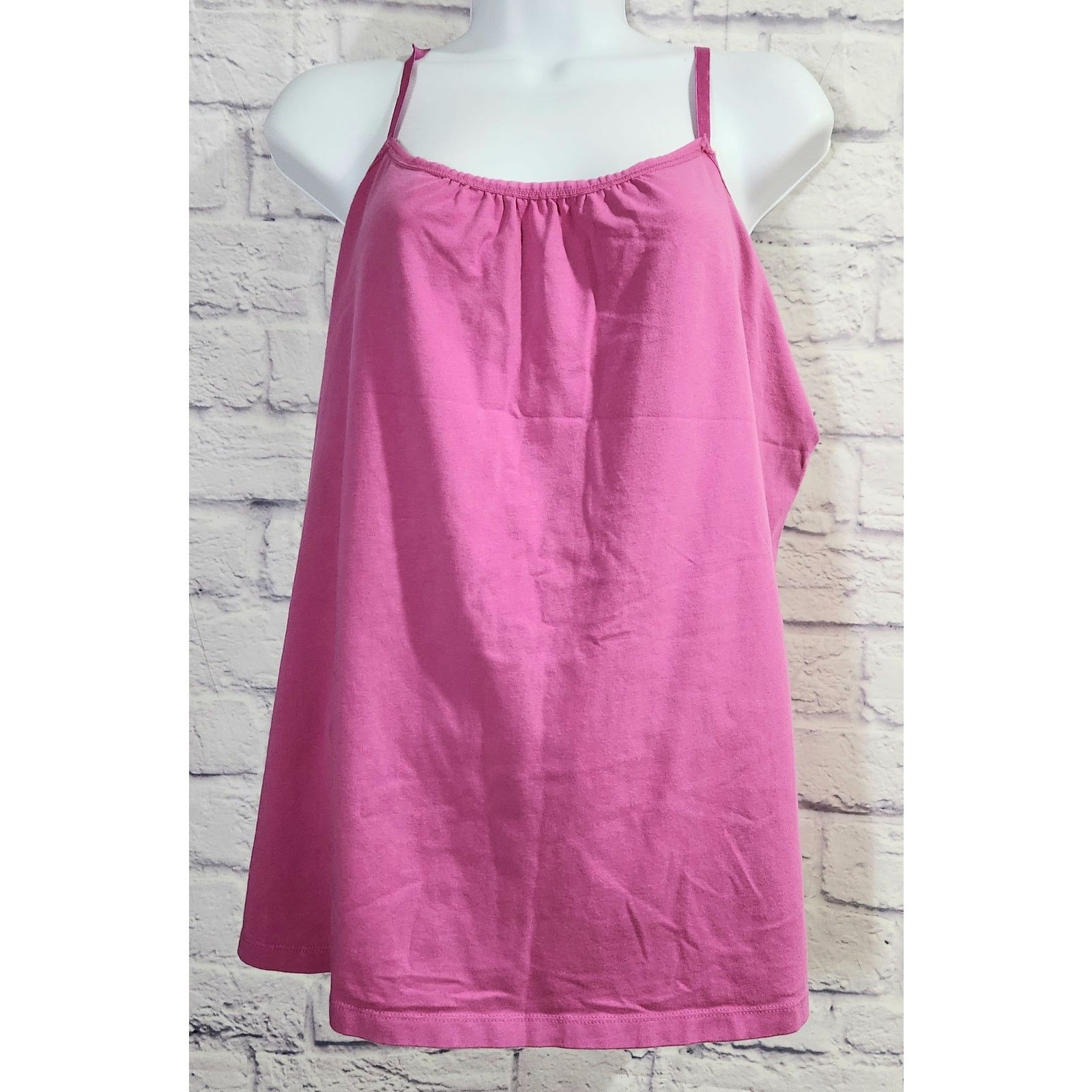 Other Lane Bryant Purple Adjustable Spaghetti Strap Tank Top 18 20 Size XXL / US 16-18 / IT 52-54 - 1 Thumbnail