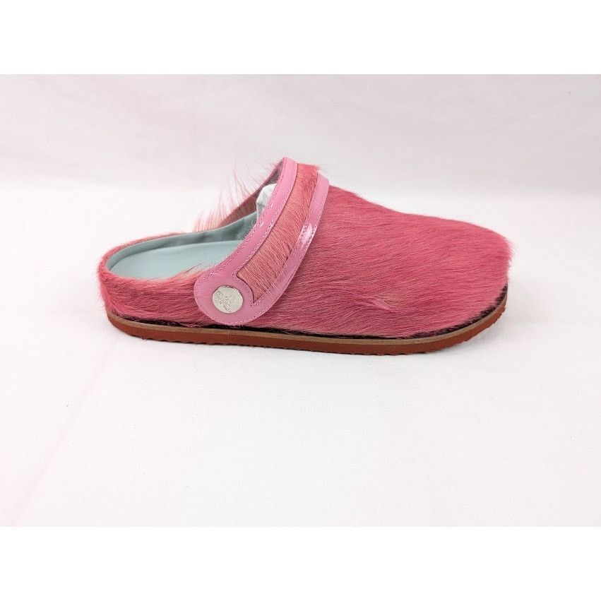 Vivienne Westwood o1rshd1 Oz Clogs With Hair Calf in Pink Size US 11 / EU 44 - 1 Thumbnail