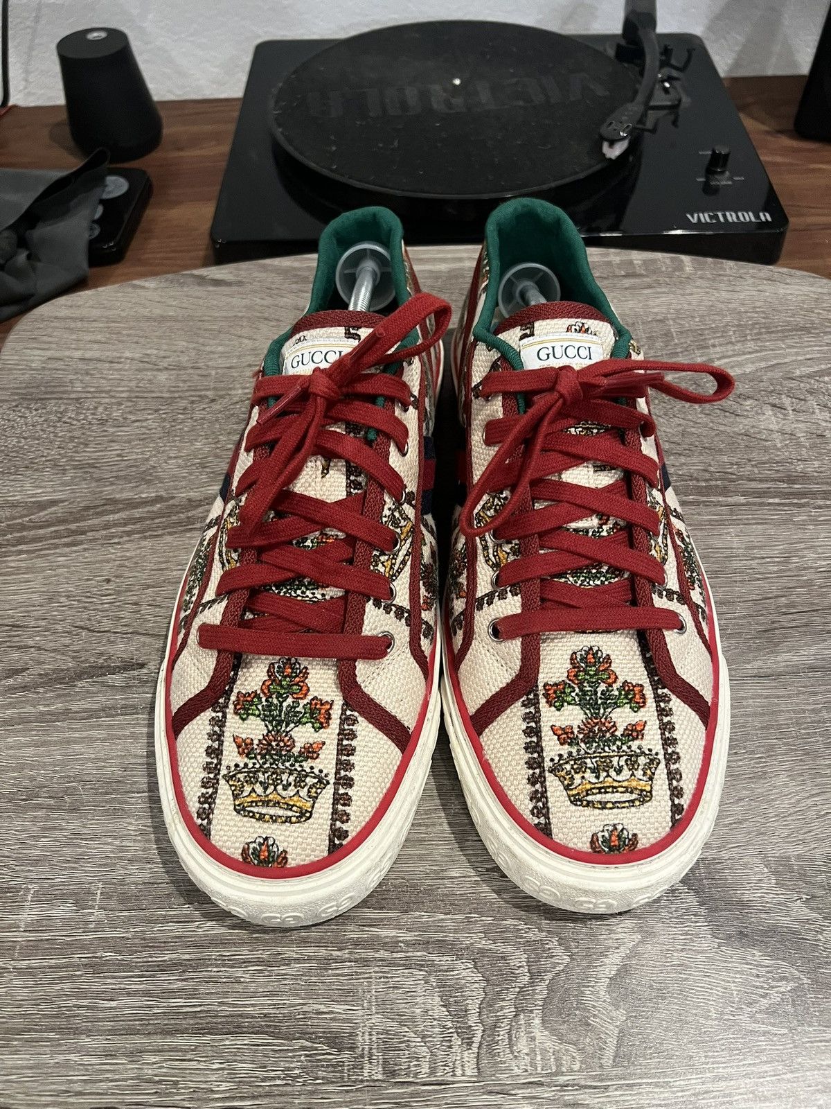 Gucci Gucci Tennis 1977 “Crown Print” Size US 11 / EU 44 - 3 Thumbnail