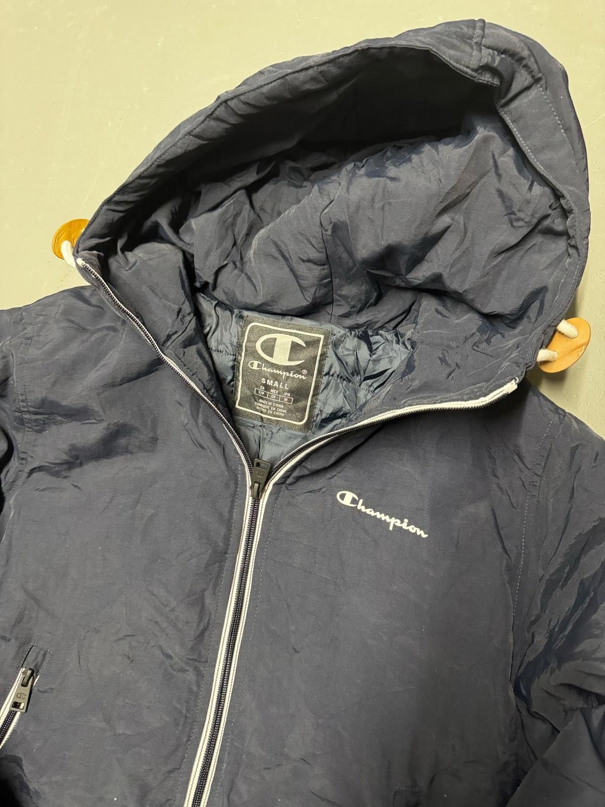 Champion Champion Men's Casual Hoodie Jacket - Navy Blue Size US S / EU 44-46 / 1 - 4 Thumbnail