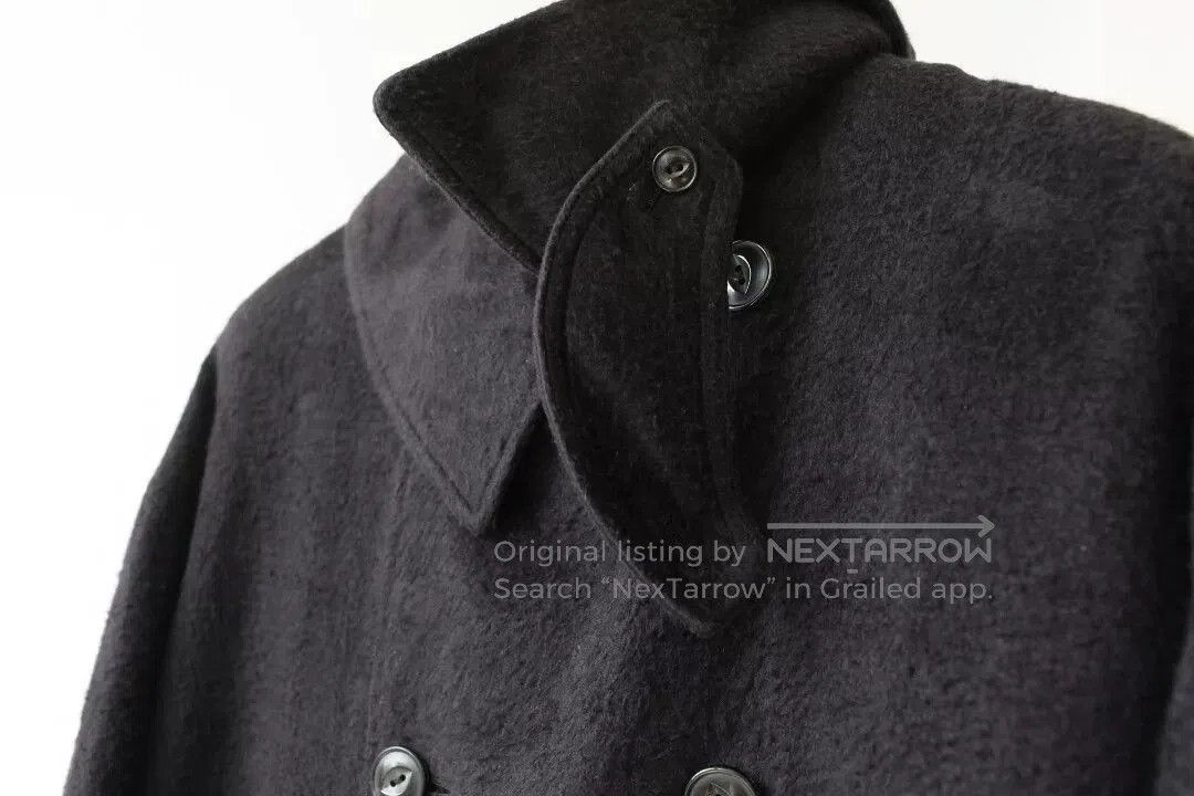 Arts & Science navy double-breasted wool coat. Size US M / EU 48-50 / 2 - 5 Thumbnail