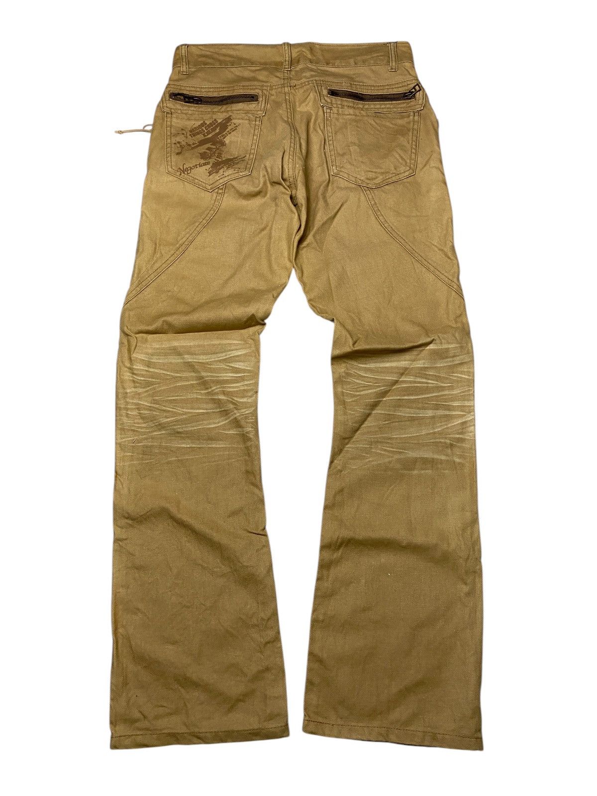 If Six Was Nine 2000's Semantic Design Multipocket Clawmark Tribal Pants Size US 28 / EU 44 - 2 Thumbnail